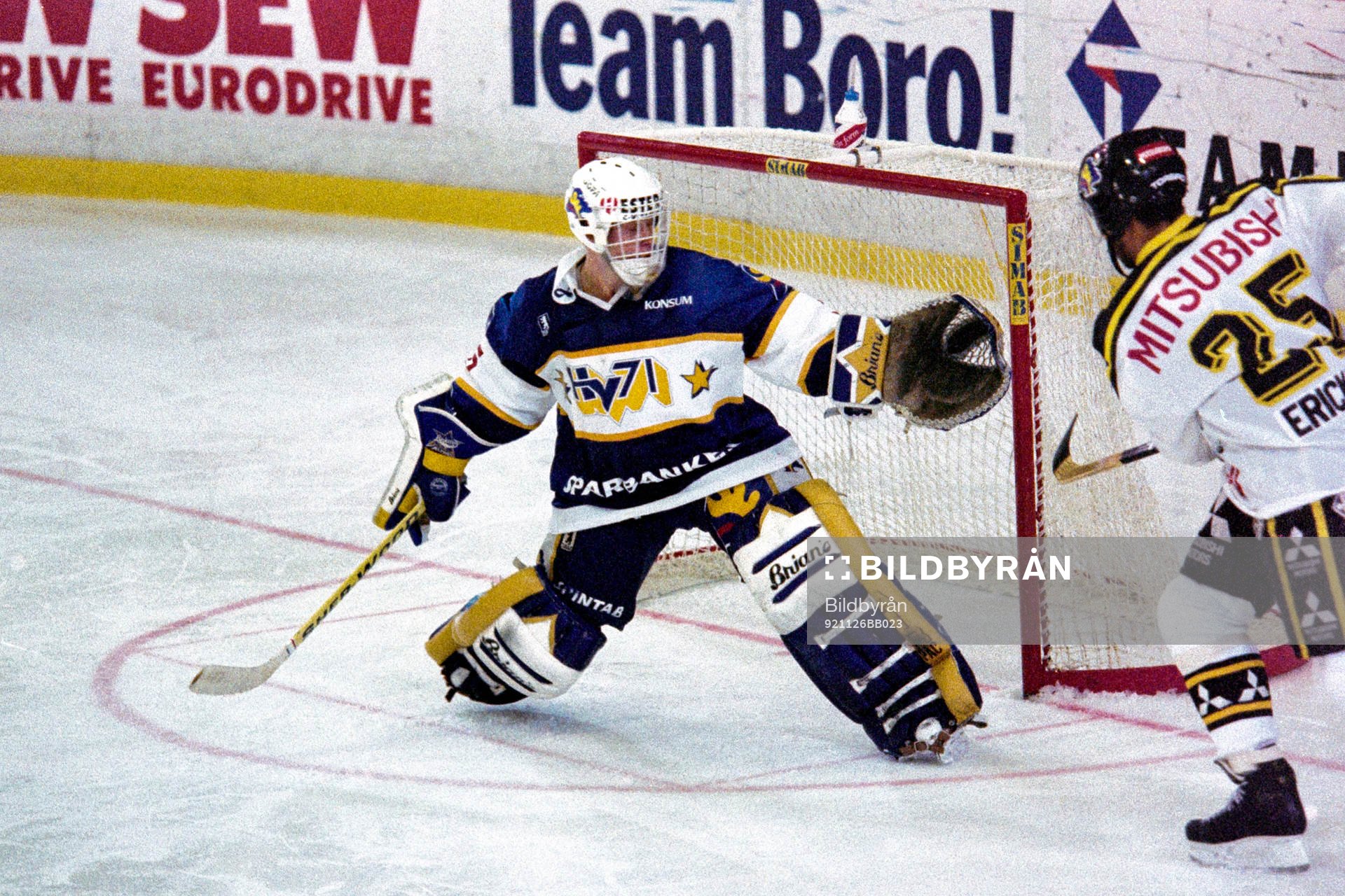 Peter Åslin, målvakt i HV71