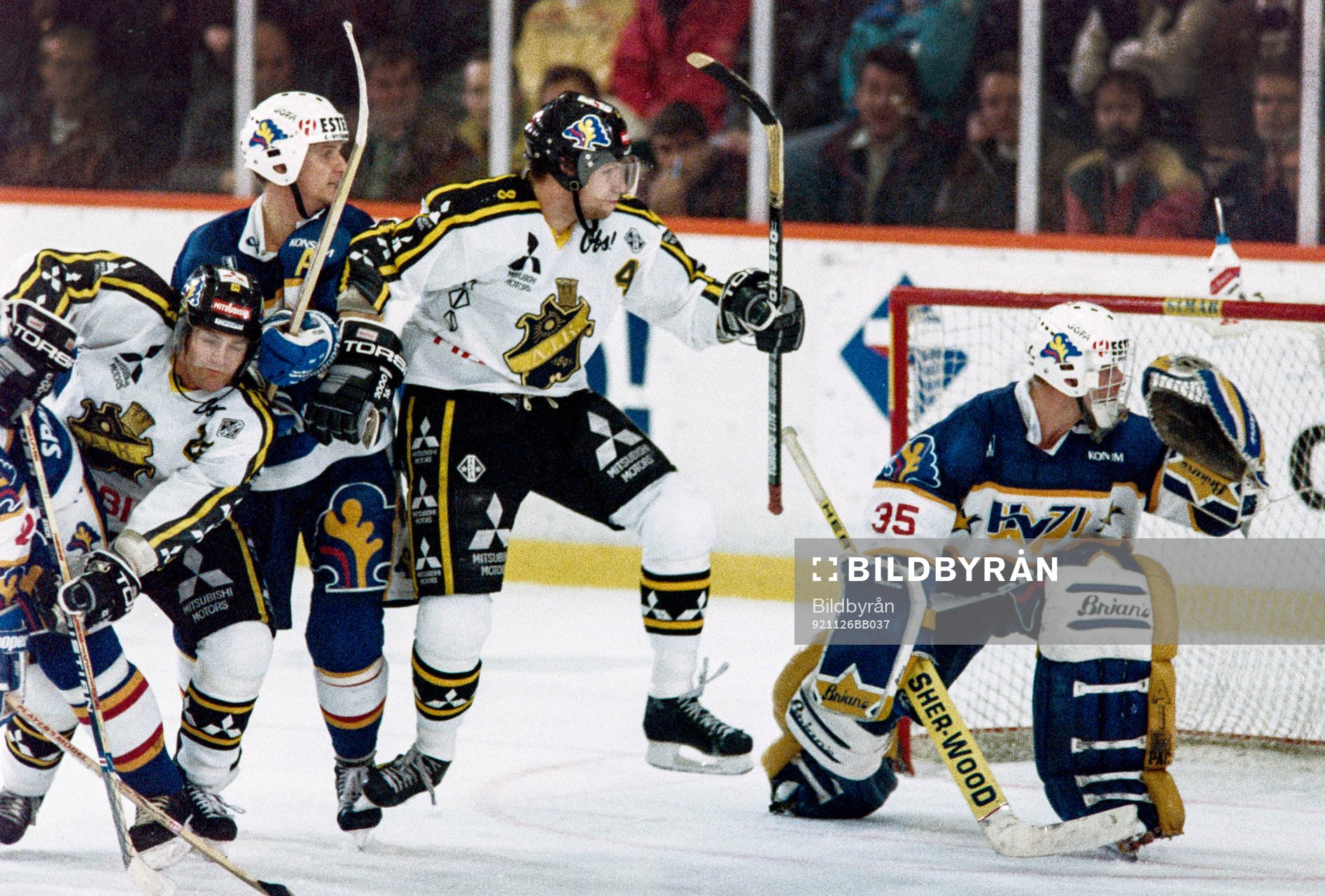 Peter Åslin, målvakt i HV71