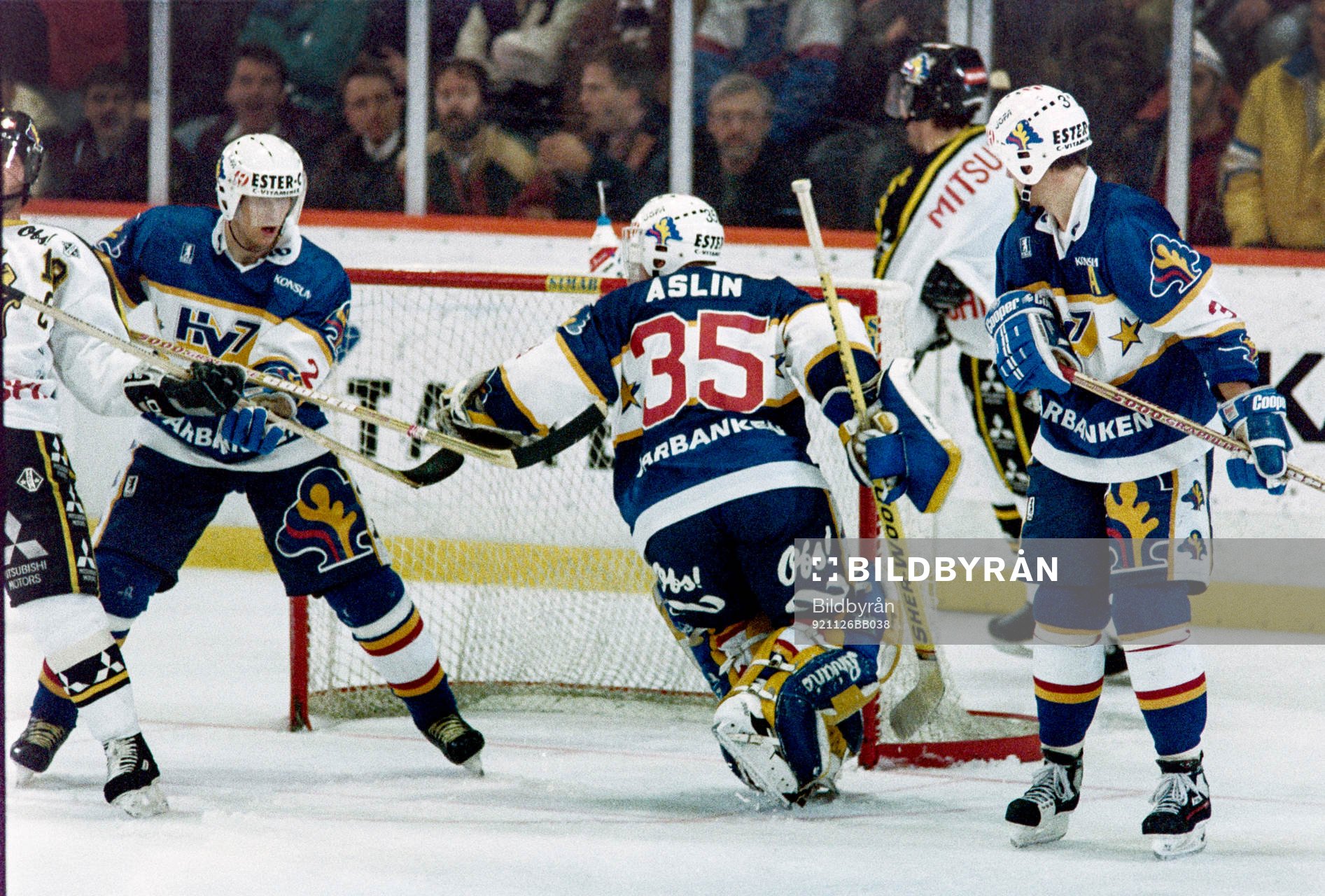 Peter Åslin, målvakt i HV71