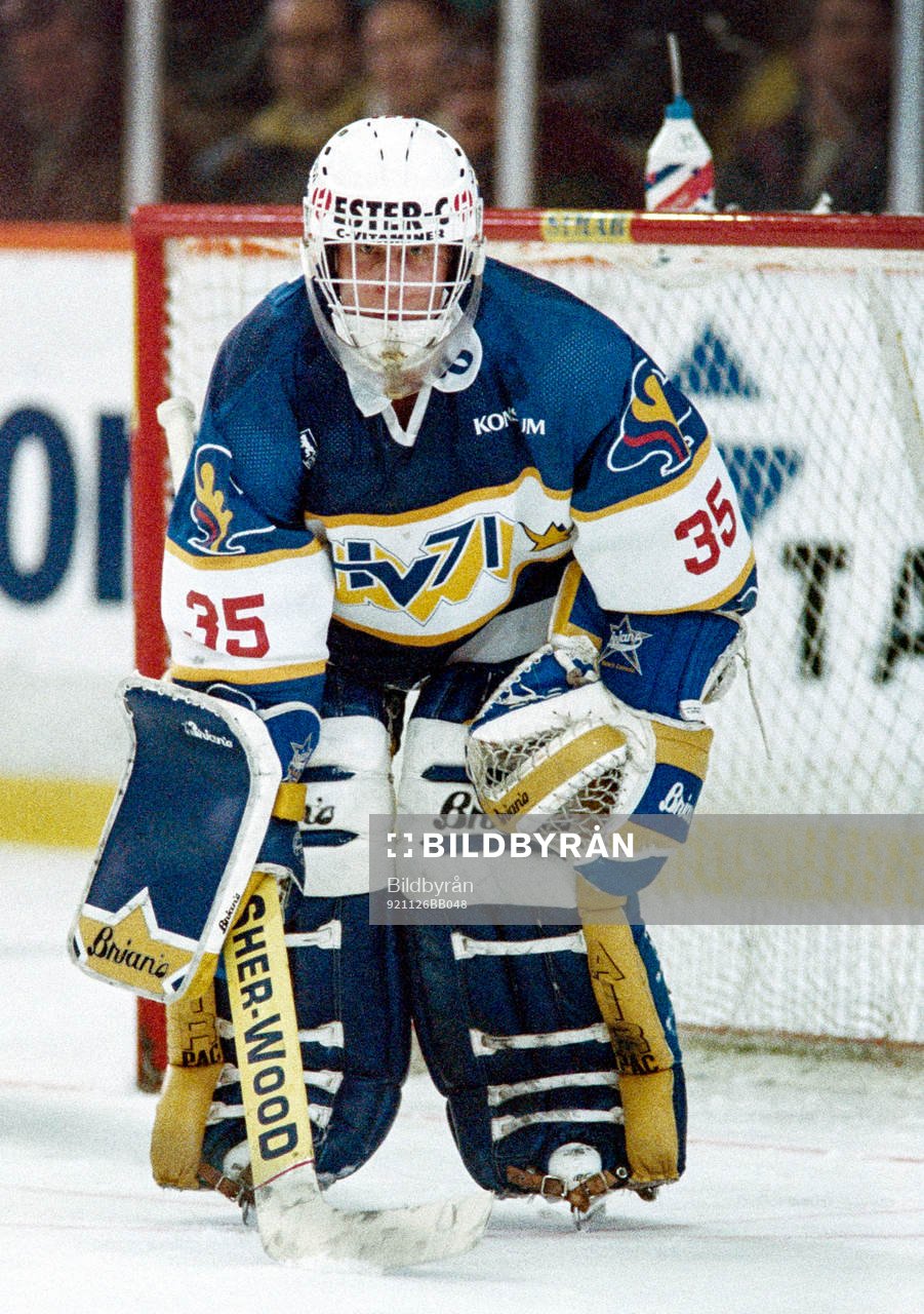 Peter Åslin, målvakt i HV71