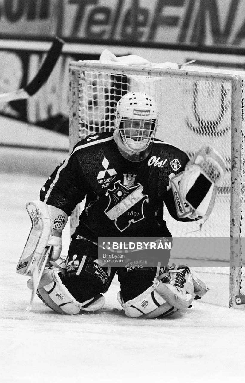 Rolf Ridderwall, målvakt i AIK