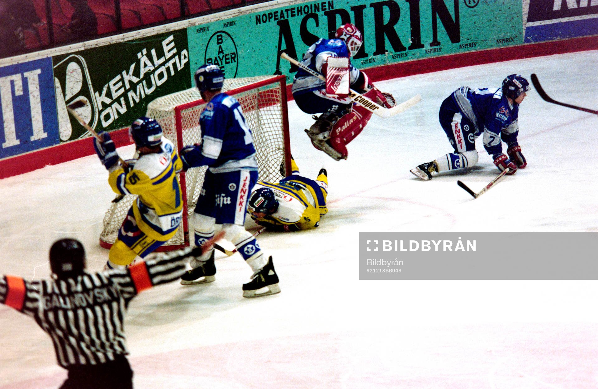 Ishockey, Finland - Sverige, 5-1