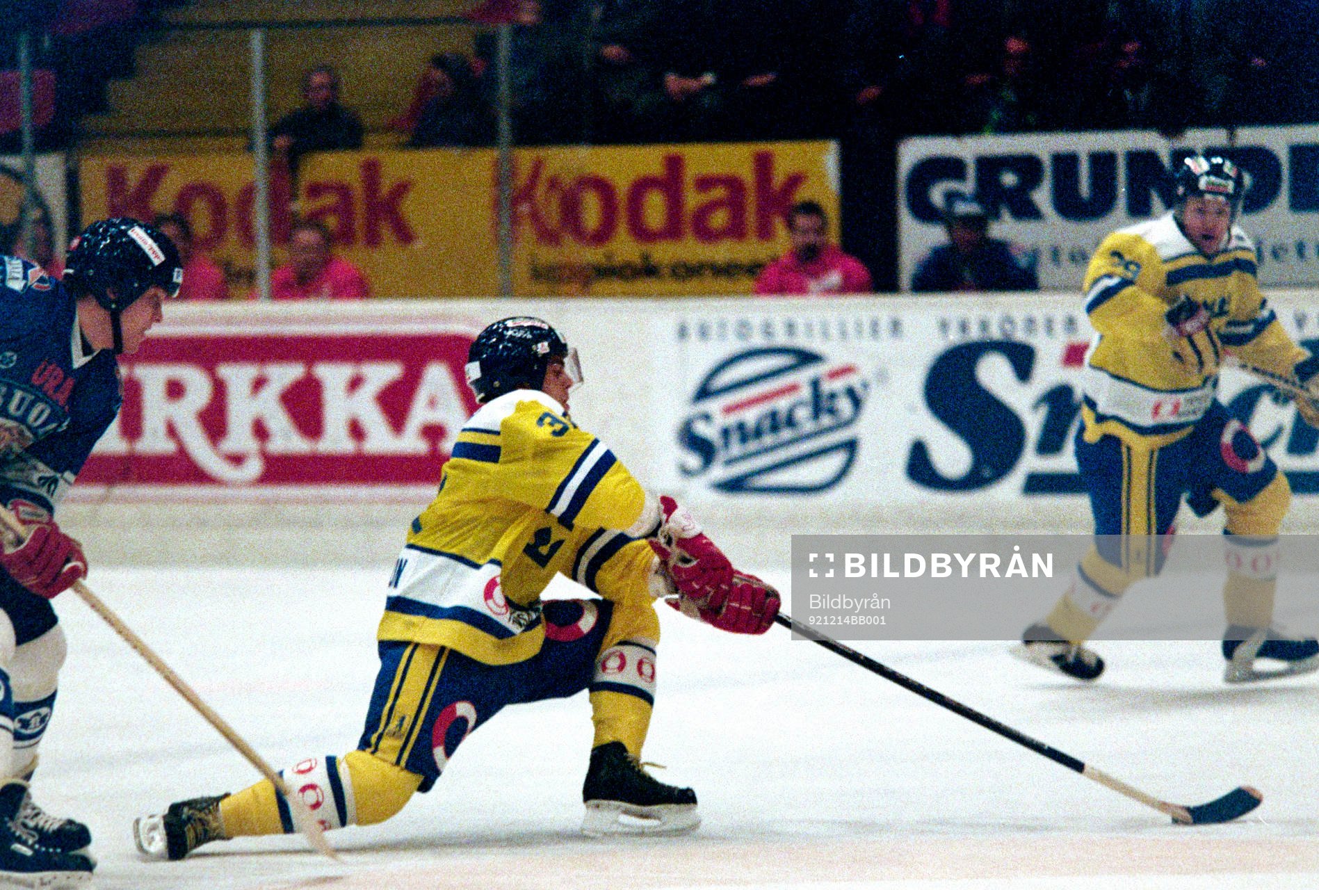 Ishockey, Finland - Sverige, 3-3