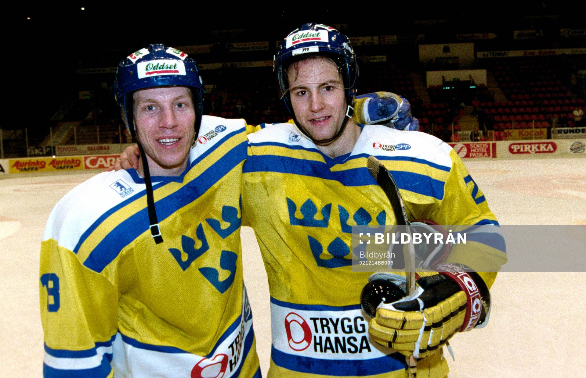 Jonas Bergqvist och Mikael Renberg, Sverige