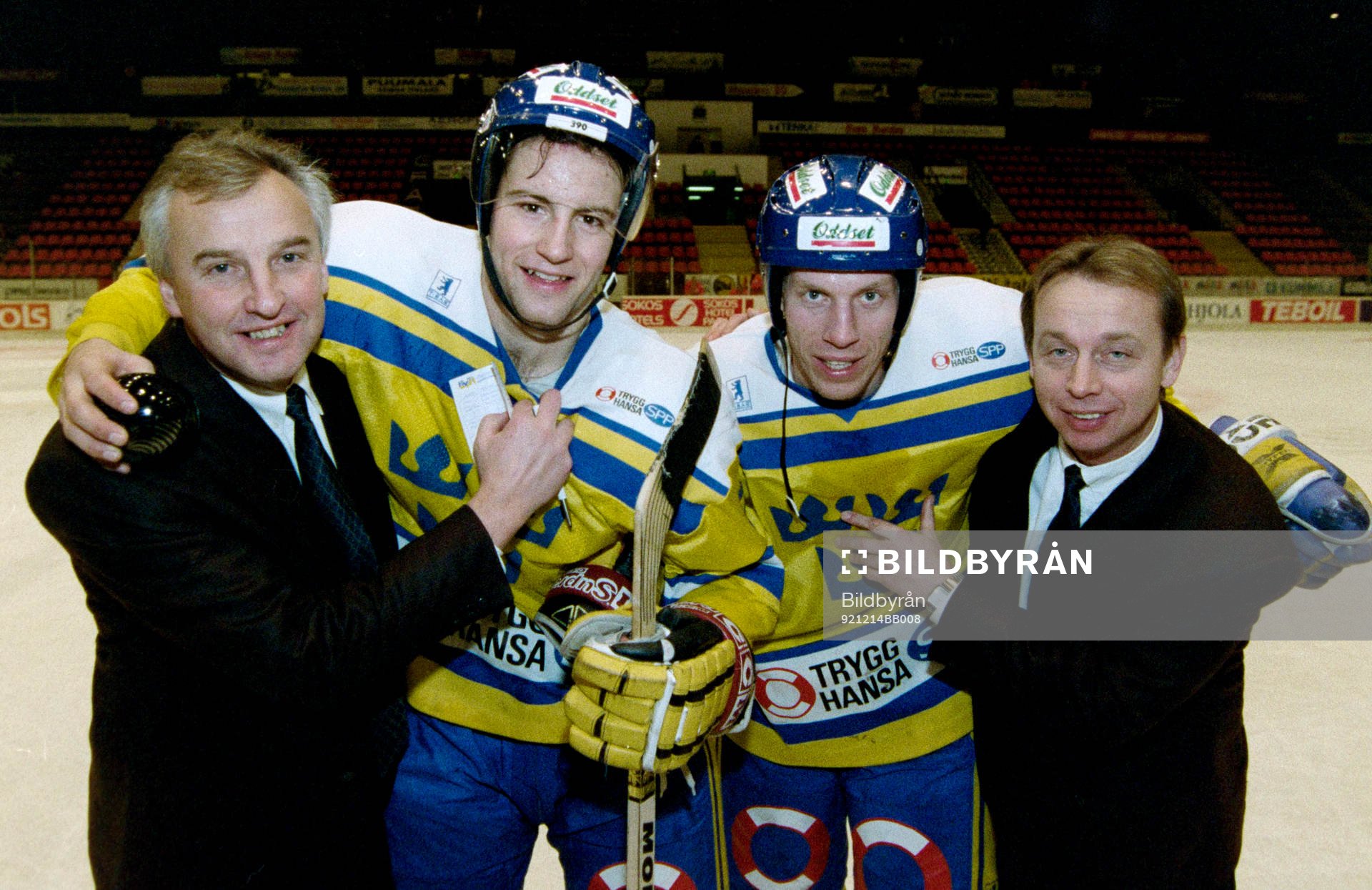 Curt Lundmark, förbundskapten, Mikael Renberg, Jonas