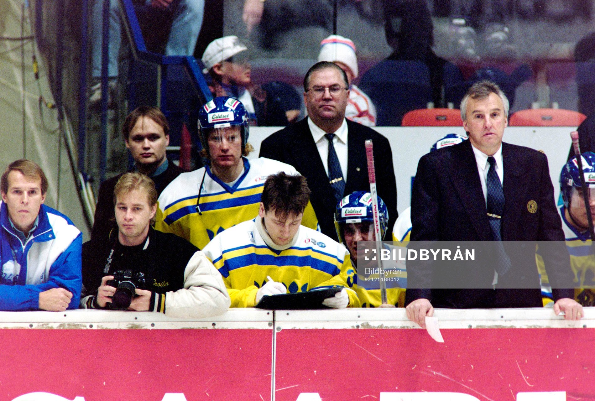 Håkan Algotsson, målvakt och Curt Lundmark,