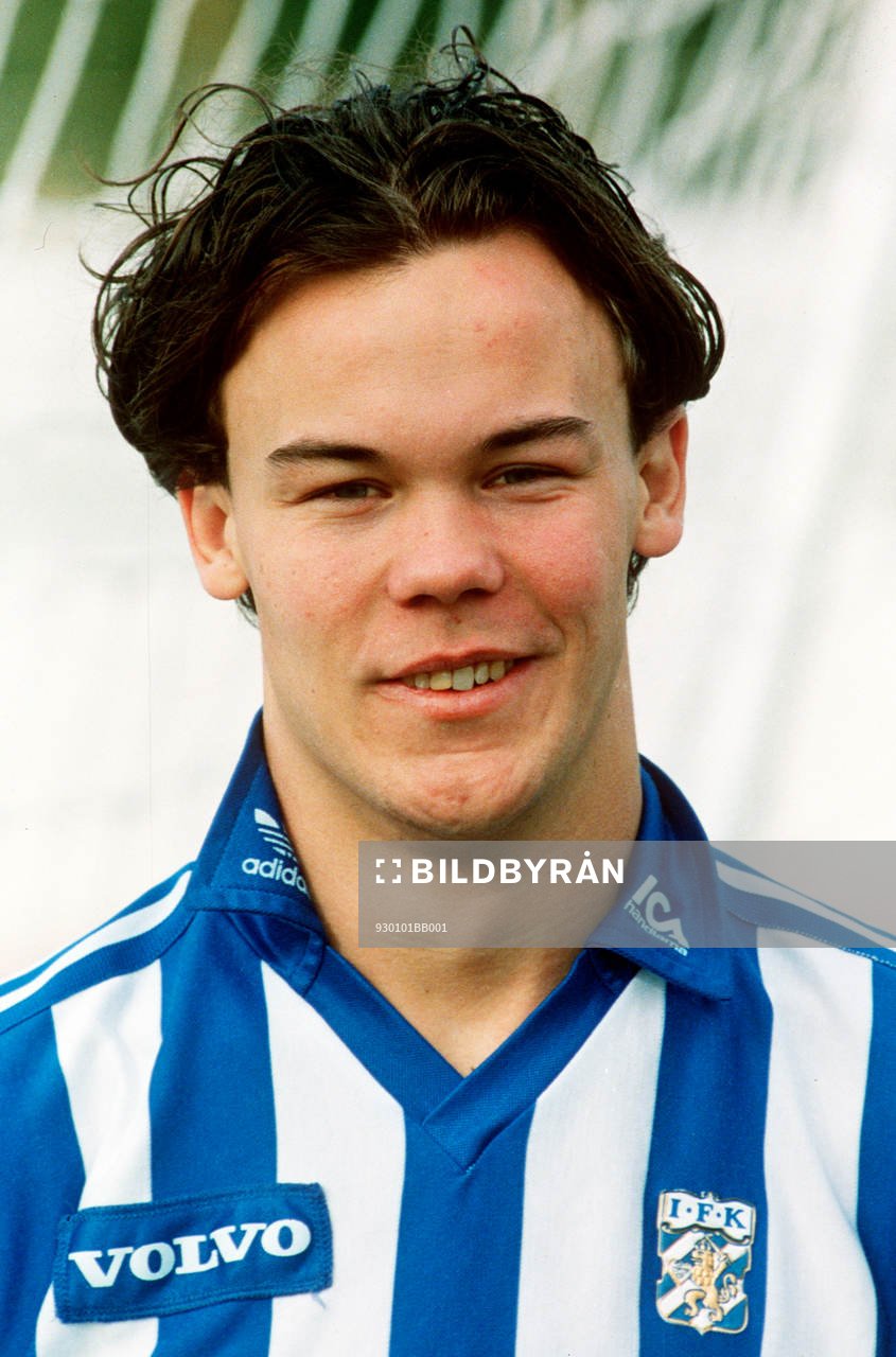 Fotboll, Joachim Björklund, IFK Göteborg. Porträtt