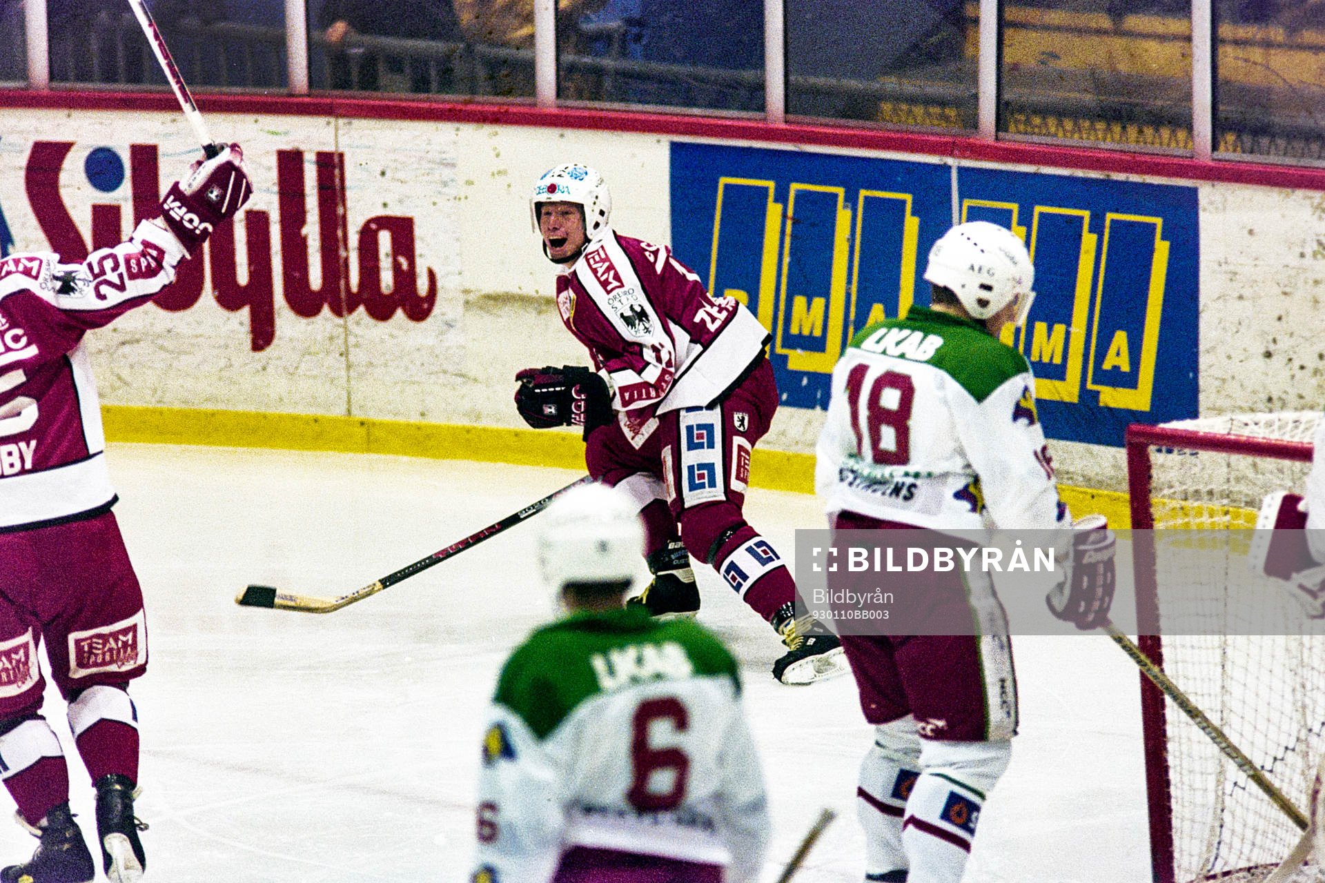 Örebros Patrik Zetterberg jublar