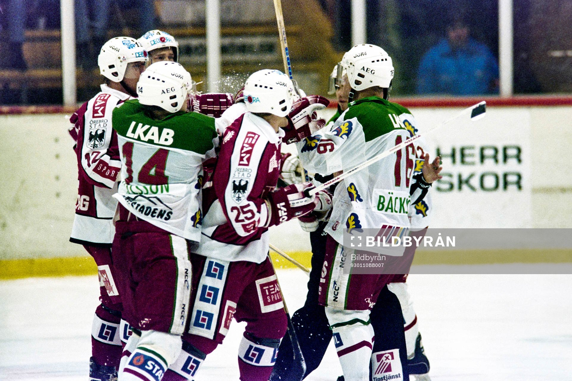 Örebros Anders Sundbyy i bråk med kirunas Peter