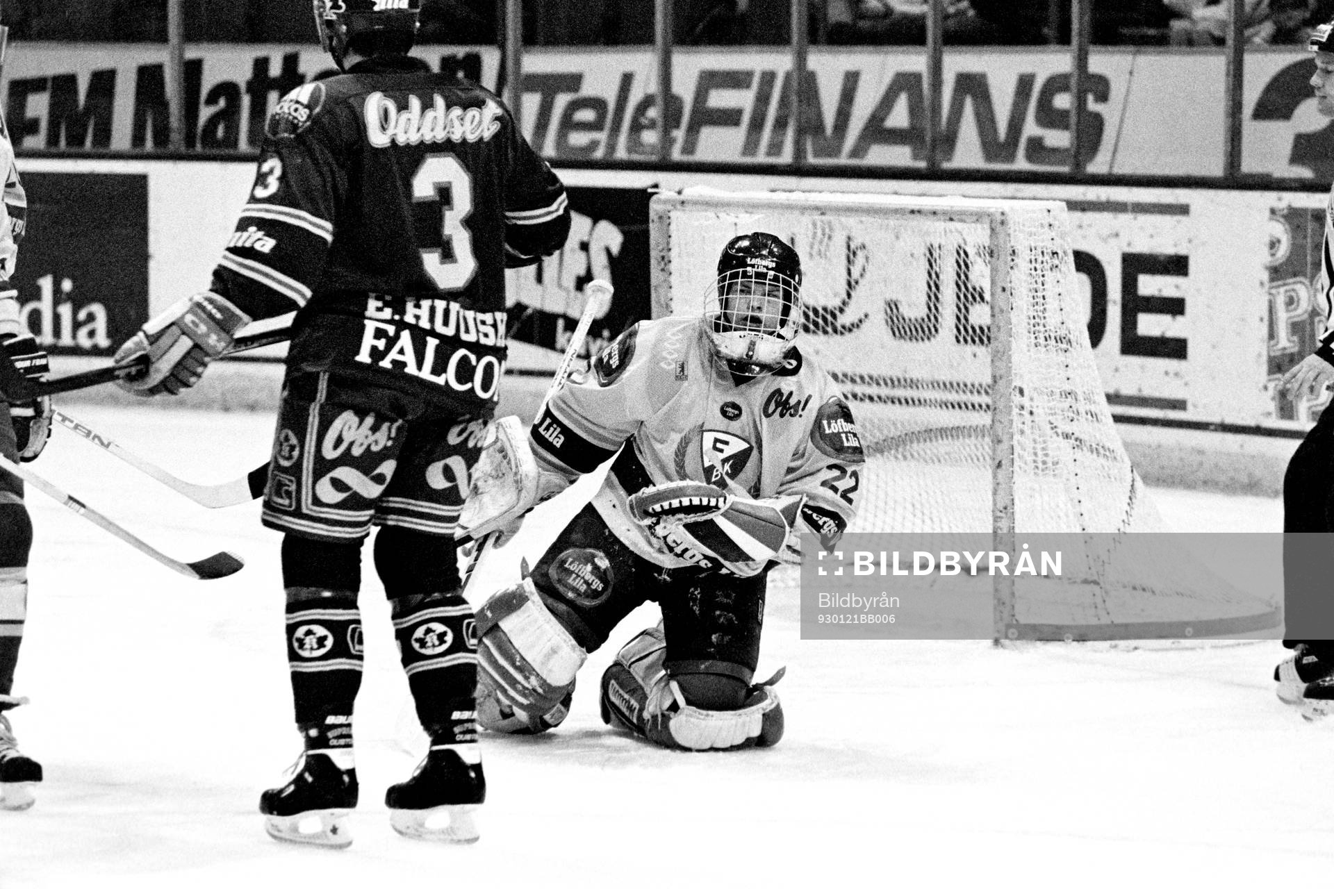 Fredrik Larsson, målvakt i Färjestad
