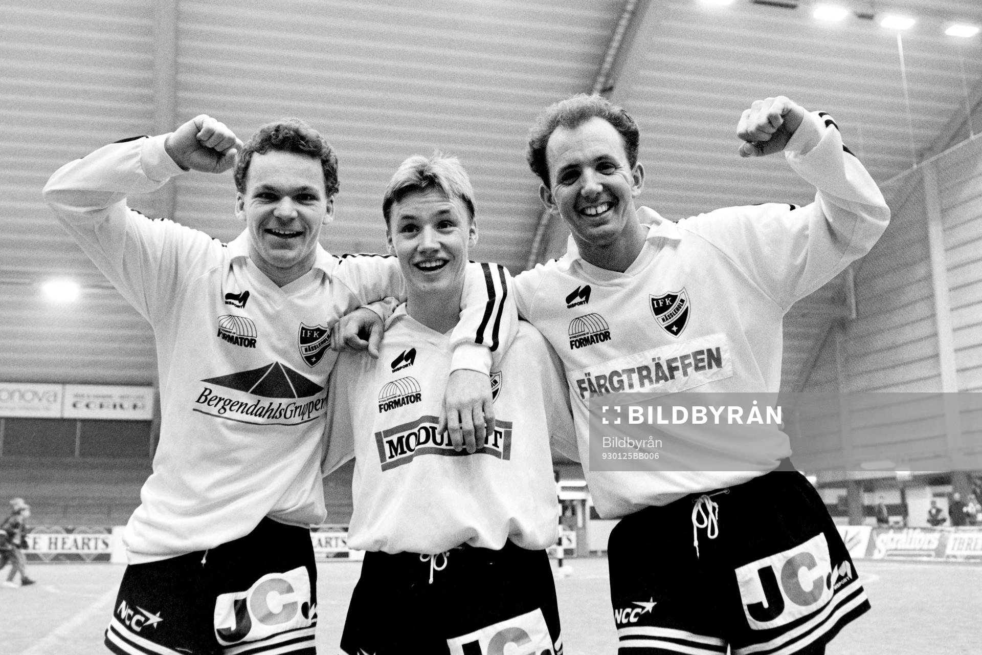 Fredrik Persson, Stefan Jansson och Miguel Toré,