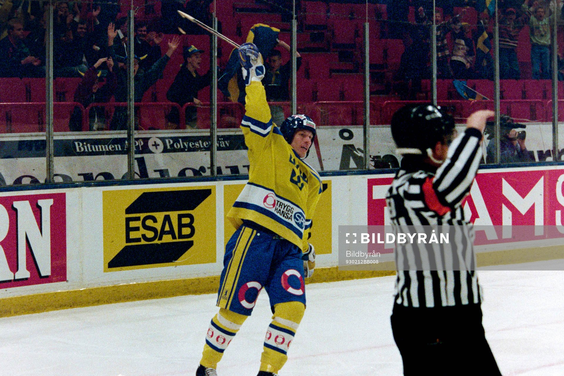 Jonas Bergqvist, Sverige jublar