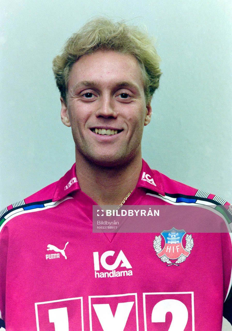 Fotboll, Allsvenskan, Helsingborg, Förhands: Björn Lilius, Helsingborg. 