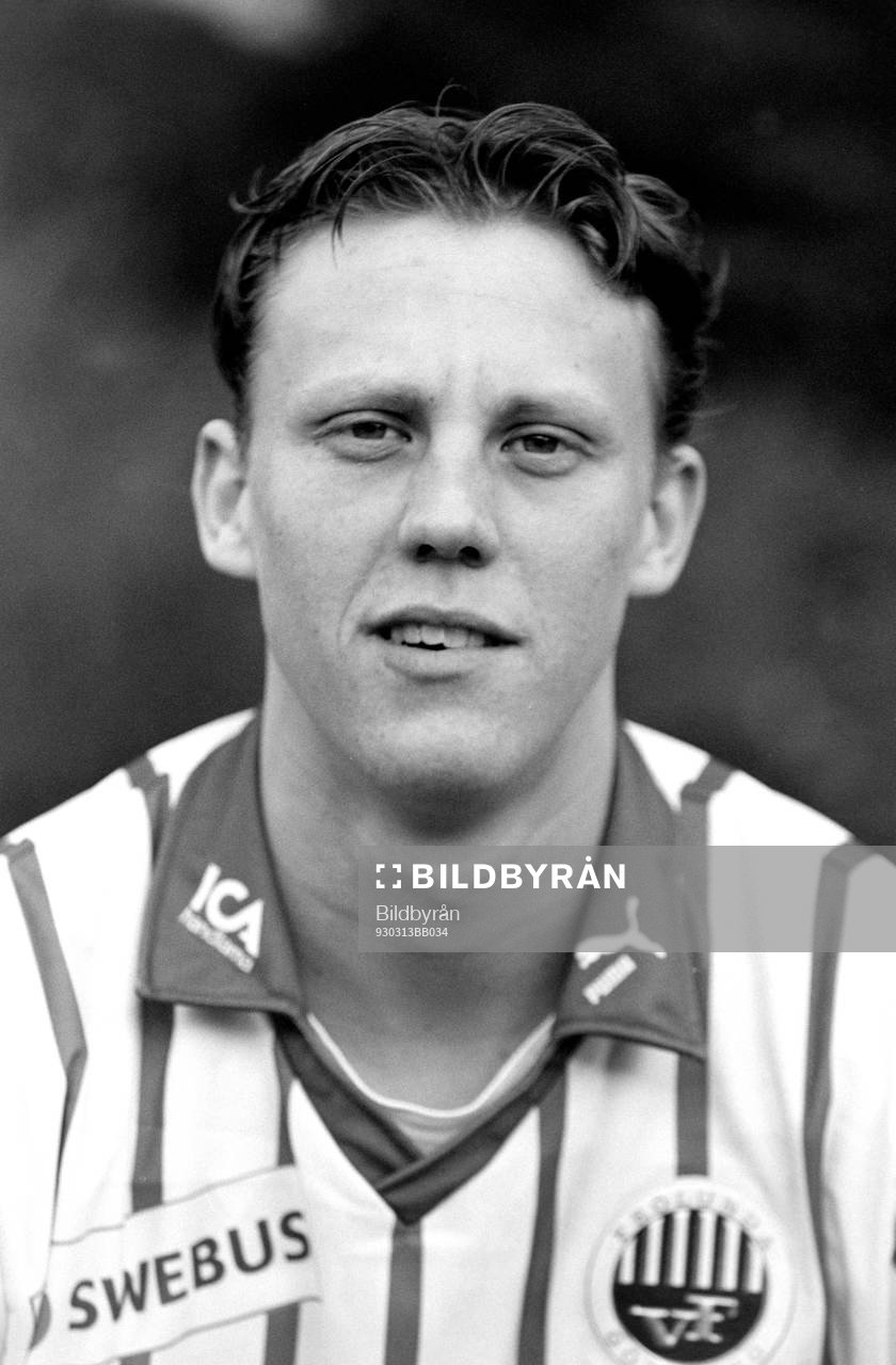Fotboll, Allsvenskan, Västra Frölunda, Förhands: Lars-Gunnar Carlstrand, Västra Frölunda. 