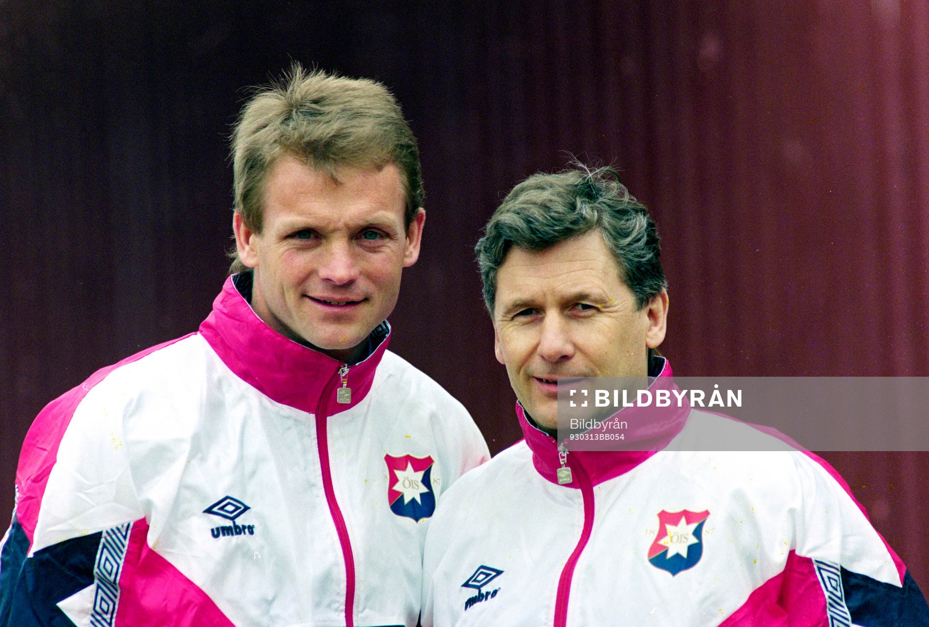 Torbjörn Nilsson och Gunder Bengtsson, tränare, Örgryte