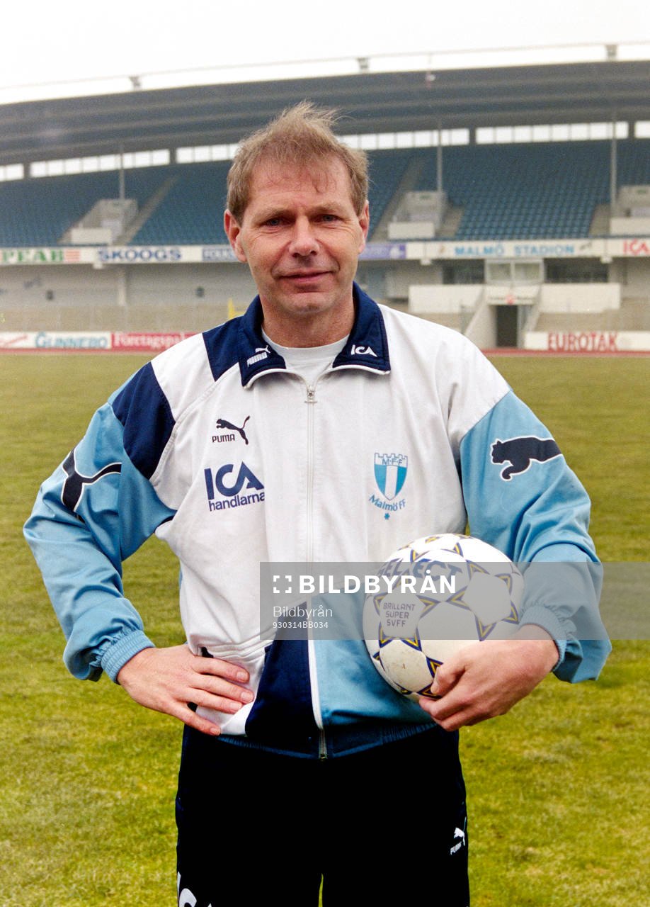 Viggo Jensen, tränare i Malmö