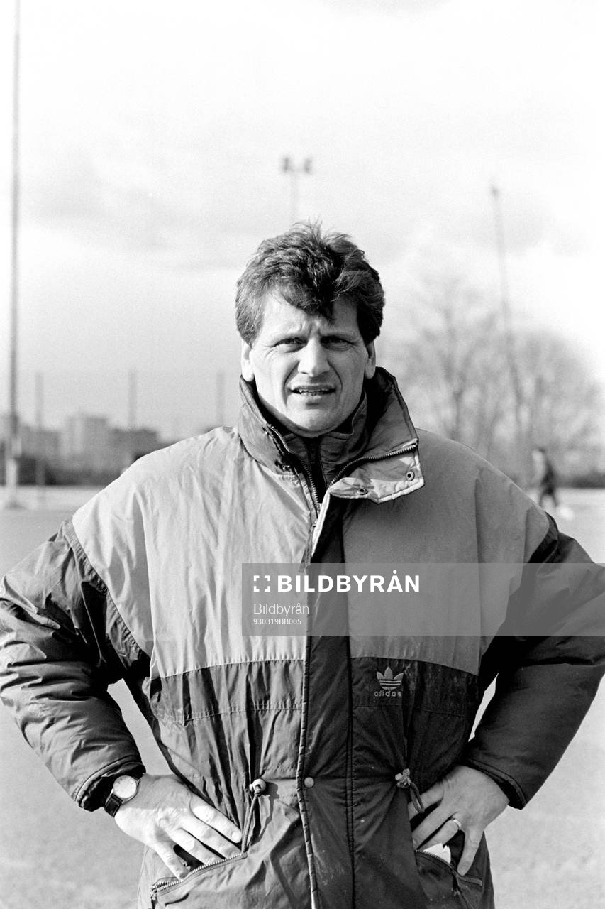 Bo Petersson, tränare i Djurgården