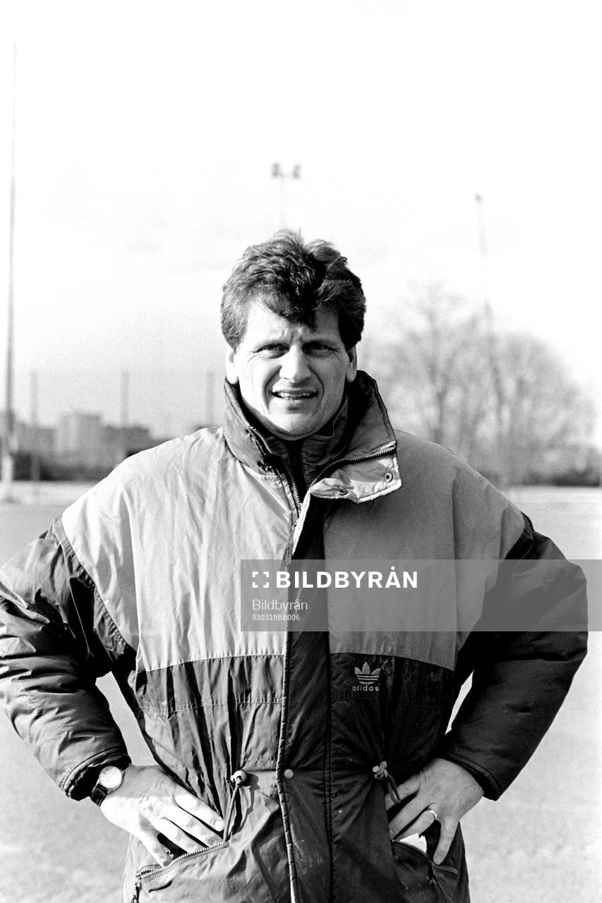 Bo Petersson, tränare i Djurgården