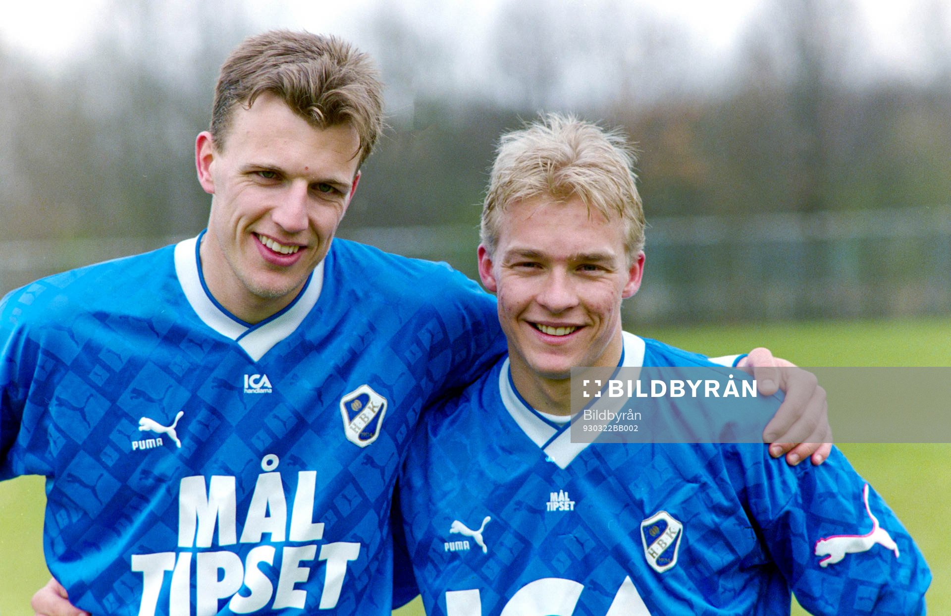 Håkan Martinsson och Peter Lennartsson, Halmstad
