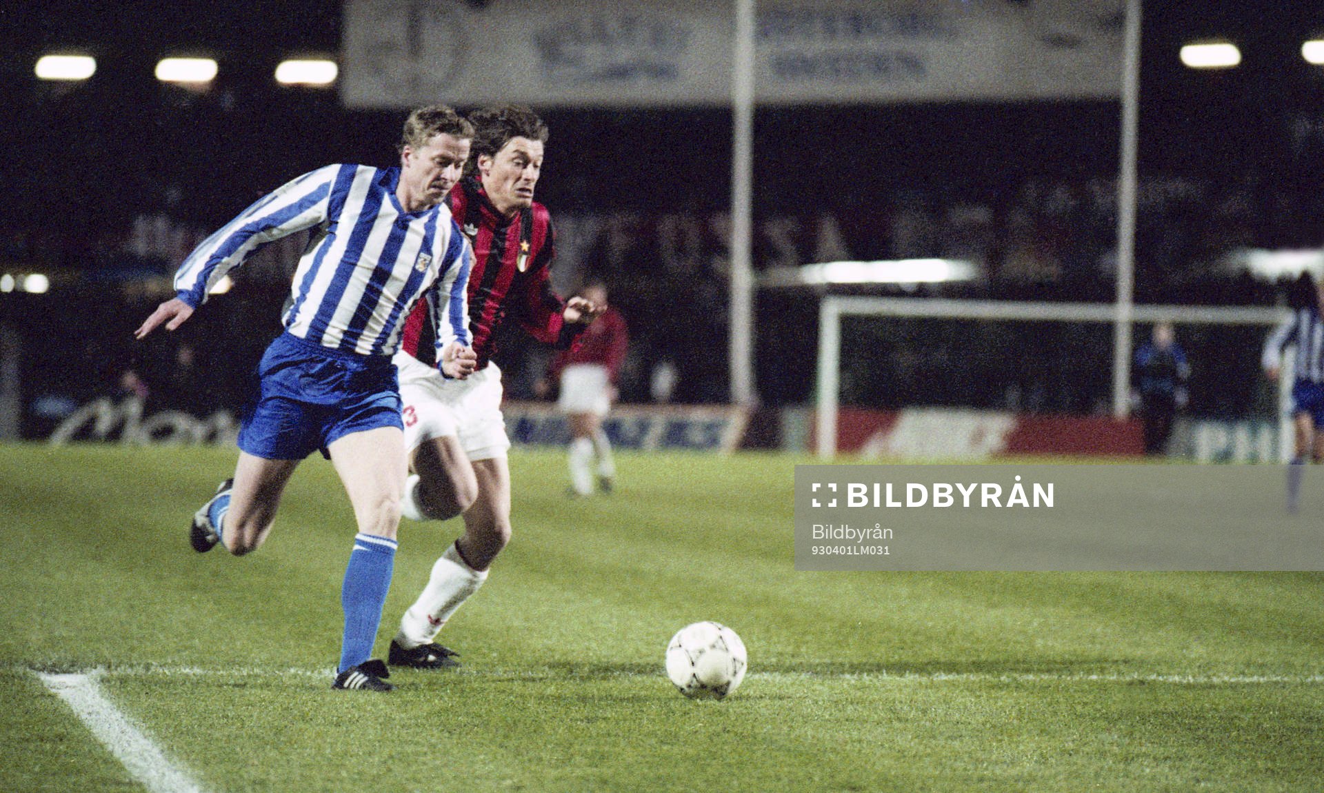 Johnny Ekström, Göteborg mot Stefano Nava, Milan