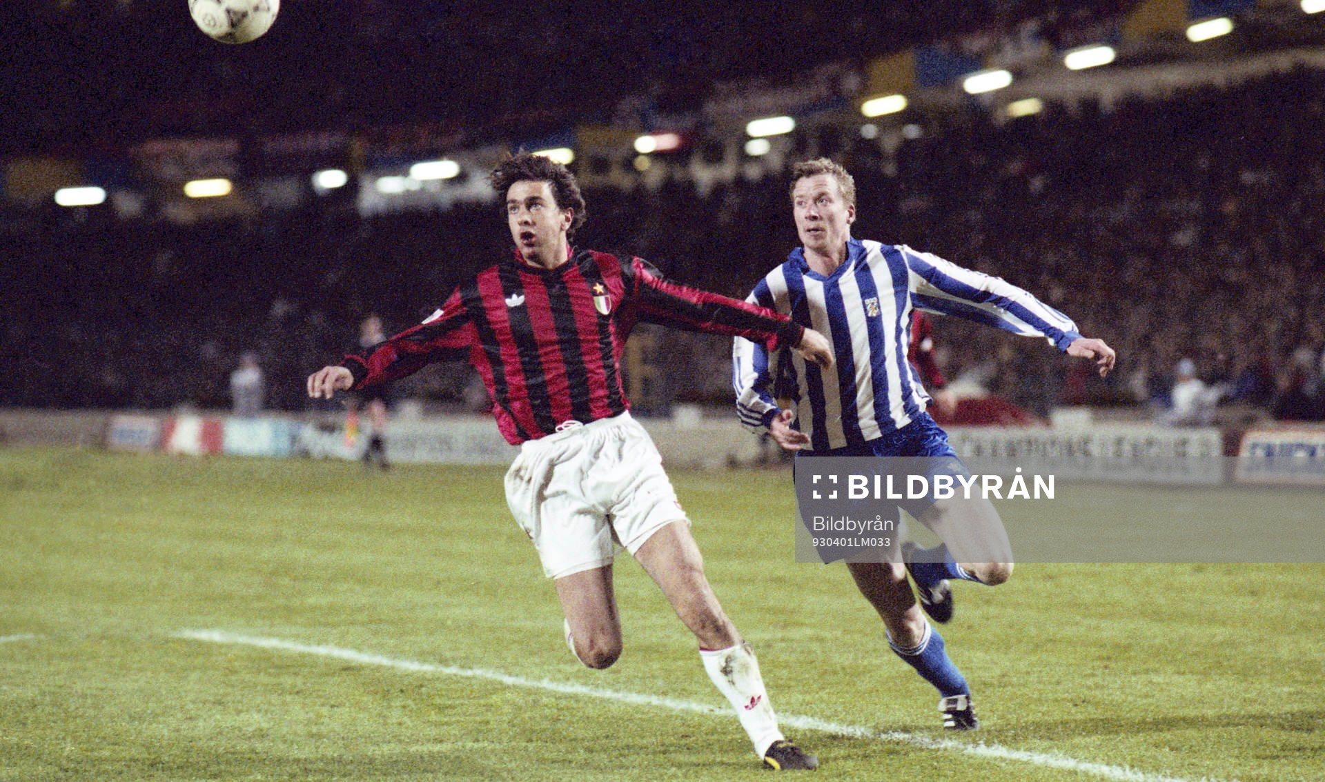 Johnny Ekström, Göteborg mot Stefano Nava, Milan