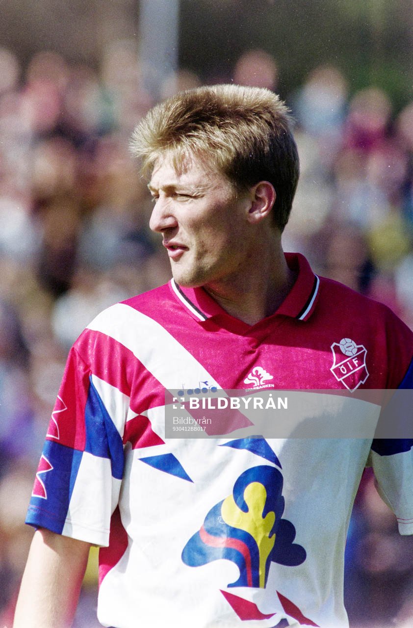 Fotboll, Allsvenskan, Öster - Degerfors, 5-0: Stefan Landberg, Öster.
