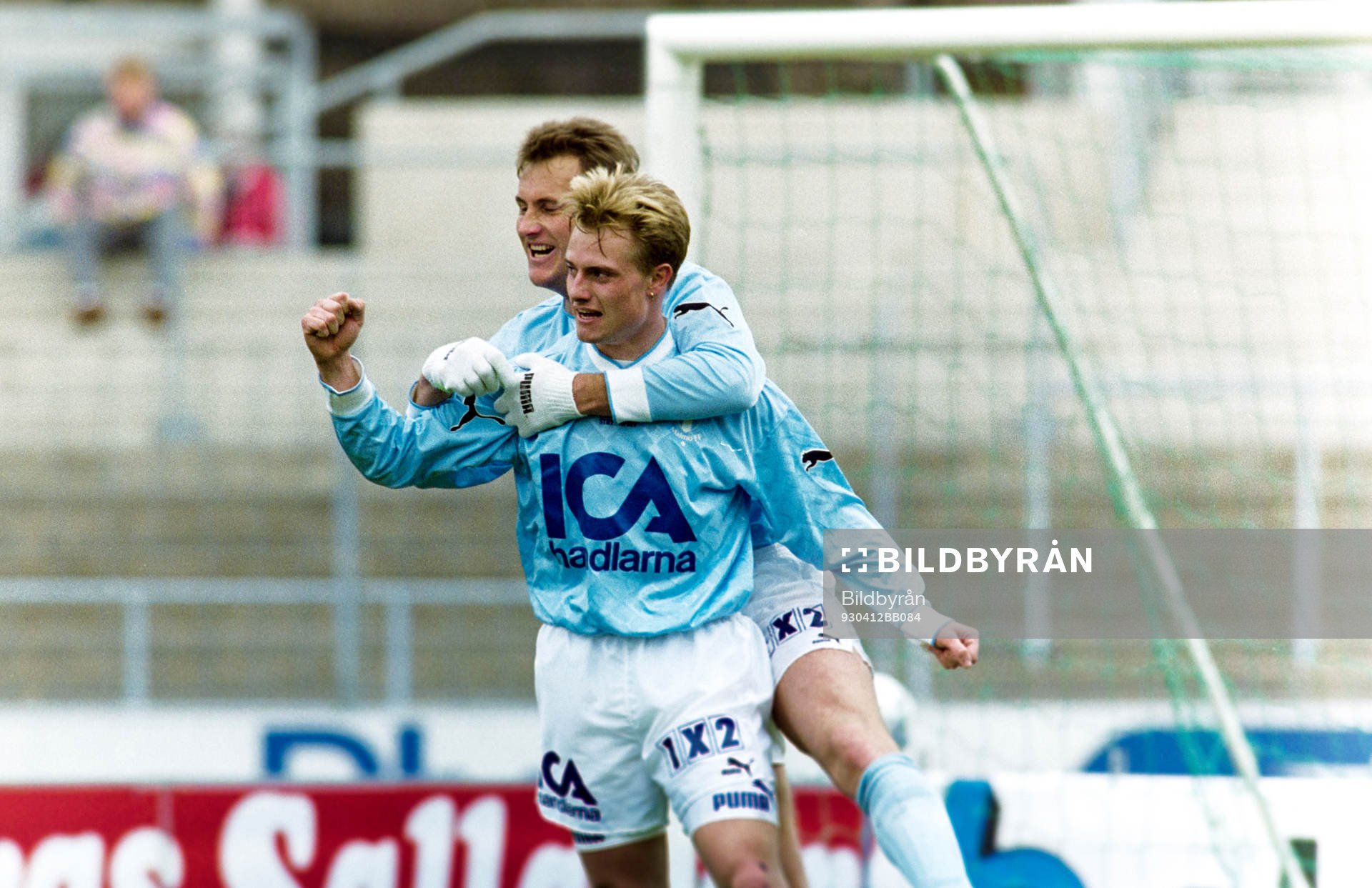 Fredrik Dahlström och Peter Hillgren, Malmö jublar