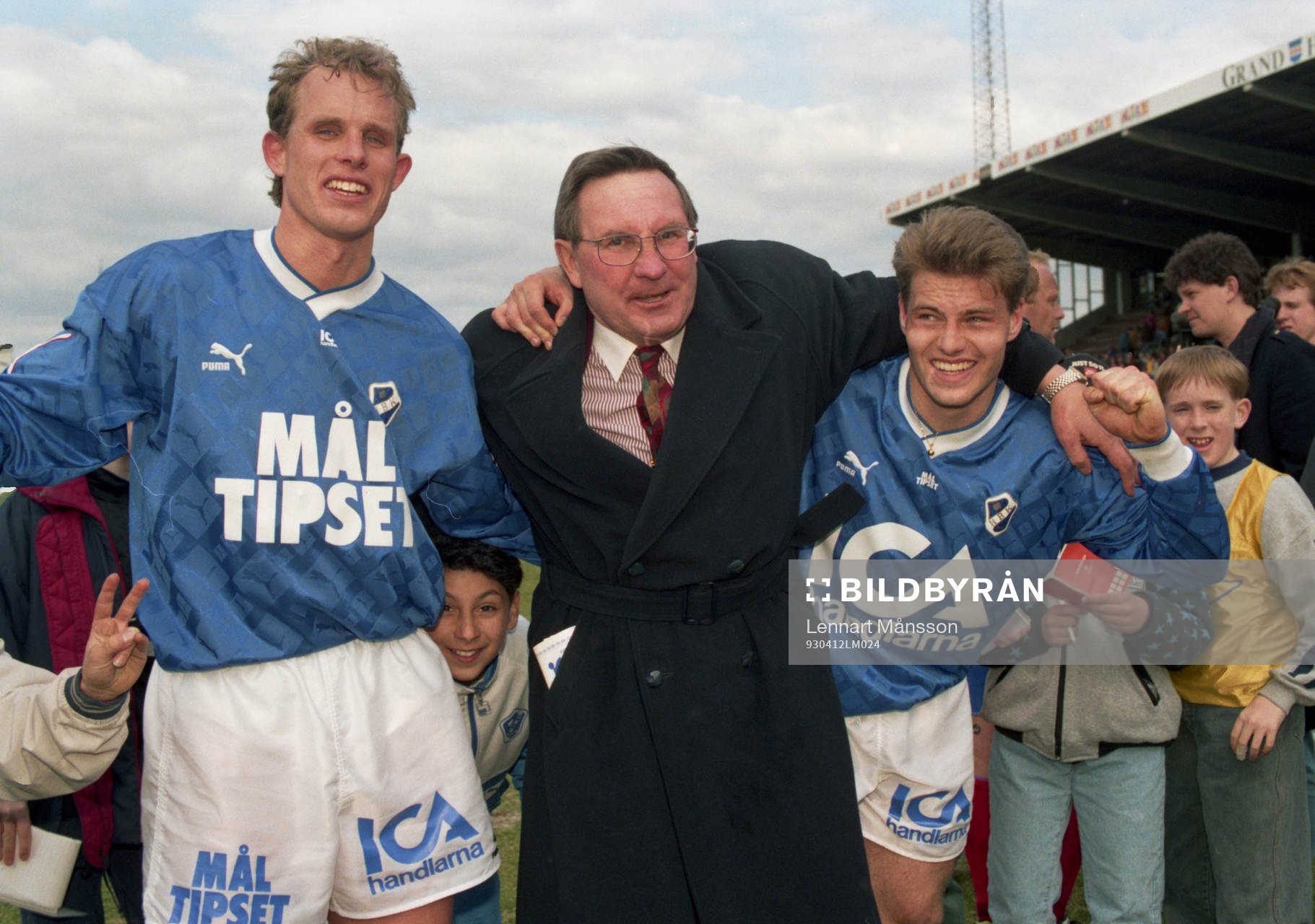 Henrik Bertilsson, Stig Nilsson, ordförande och Niklas