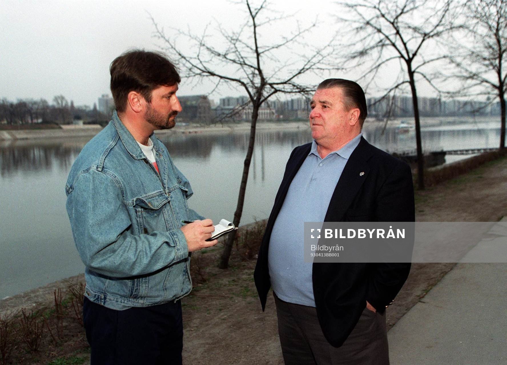 Stefan Alfelt och Ferenc Puskas