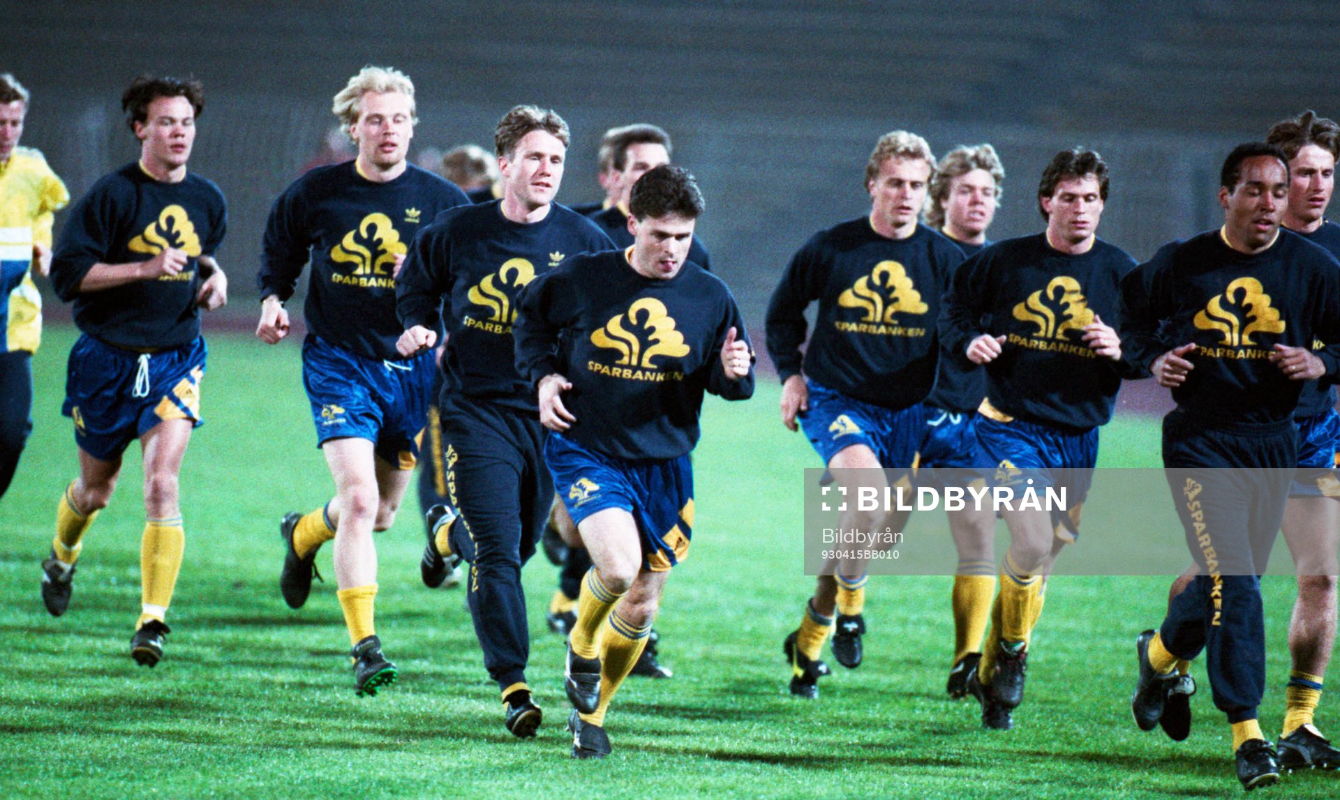 Anders Limpar och Martin Dahlin leder träningen