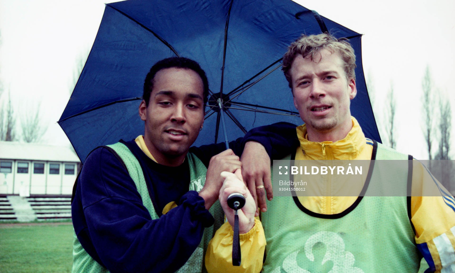 Martin Dahlin och Johnny Ekström
