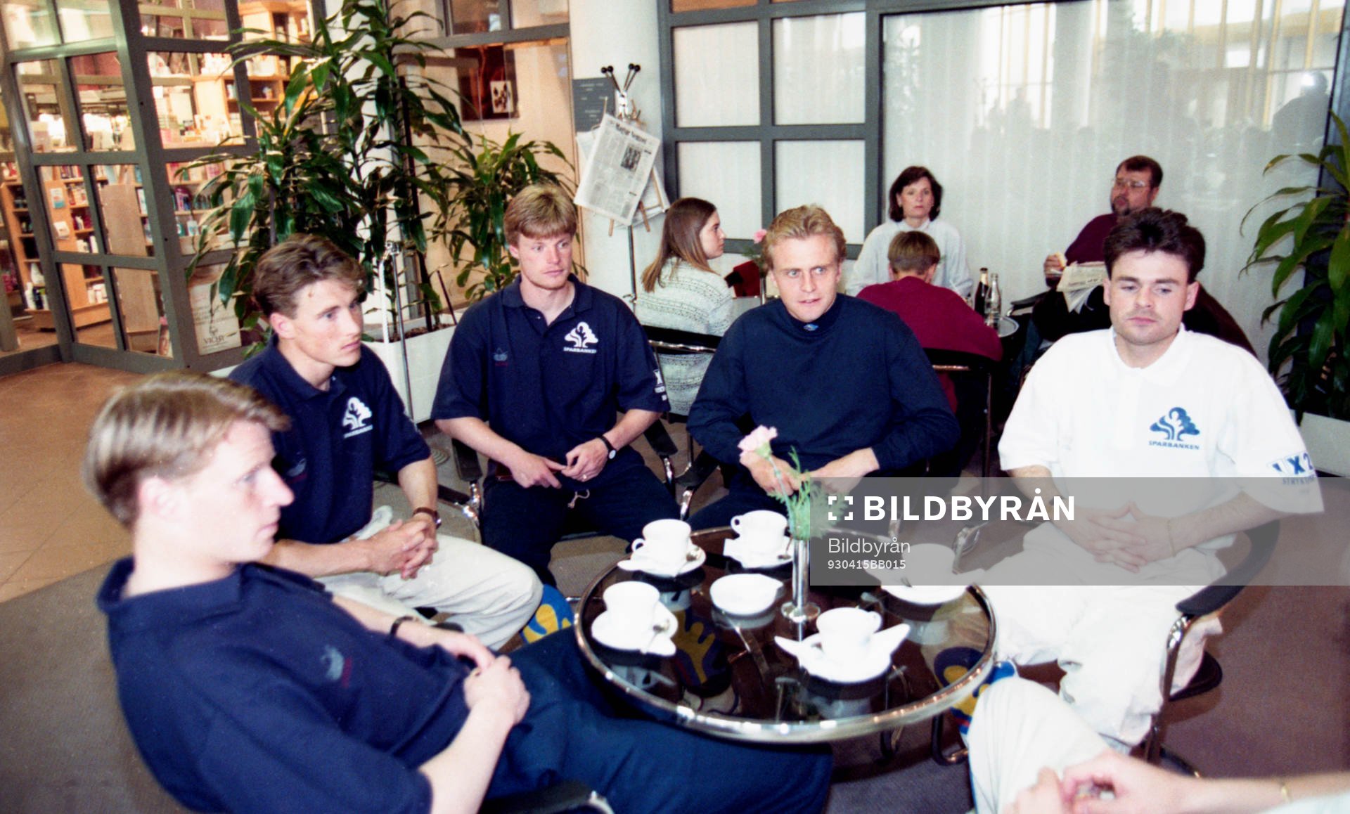 Roger Ljung, Stefan Schwarz, Jonas Thern och Anders Limpar