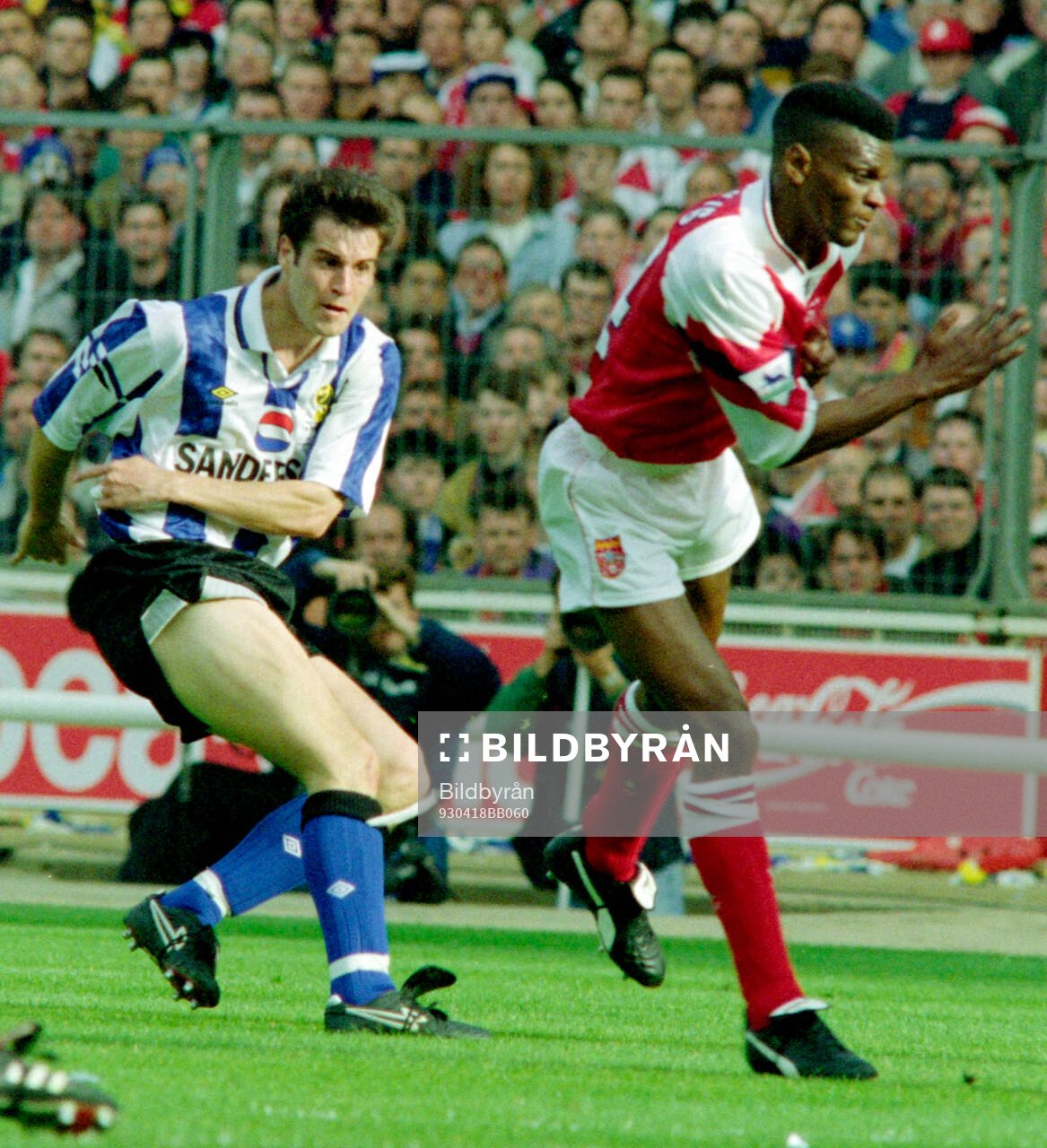 Football, English League Cup Final 1992-1993, Arsenal -