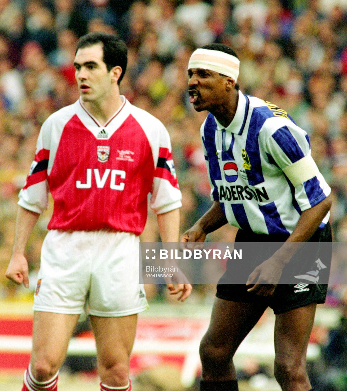Football, English League Cup Final 1992-1993, Arsenal -