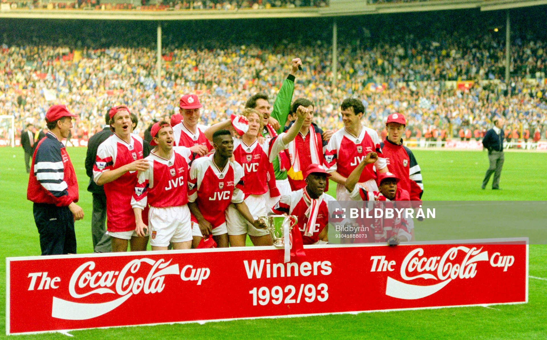 Football, English League Cup Final 1992-1993, Arsenal -