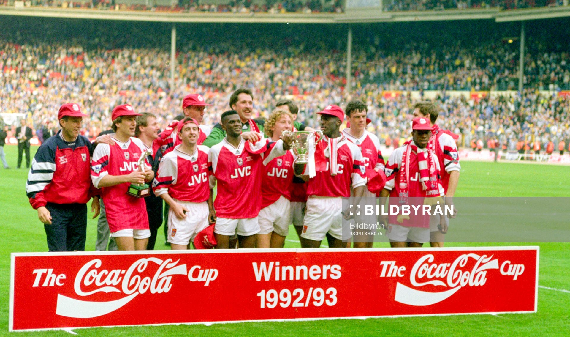 Football, English League Cup Final 1992-1993, Arsenal -