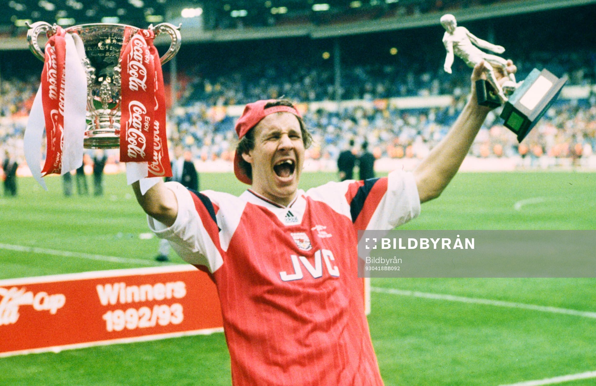 Football, English League Cup Final 1992-1993, Arsenal -