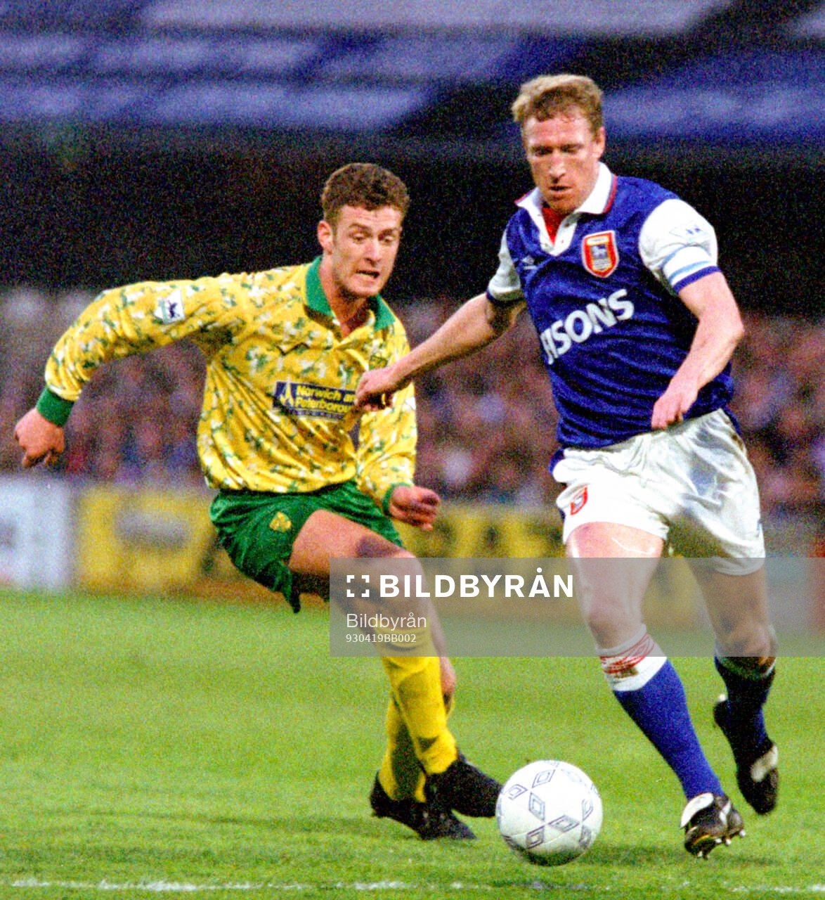 Football, English Premier League 1992-1993, Ipswich Town -