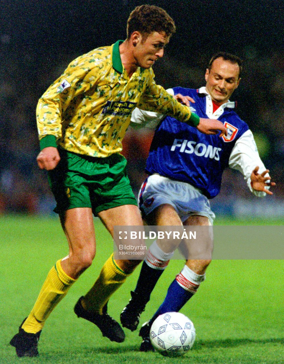 Football, English Premier League 1992-1993, Ipswich Town -
