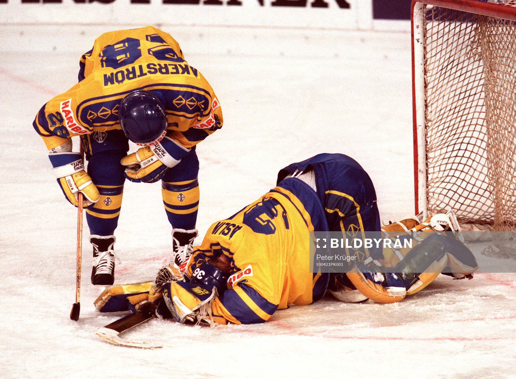 Peter Åslin, målvakt, Sverige