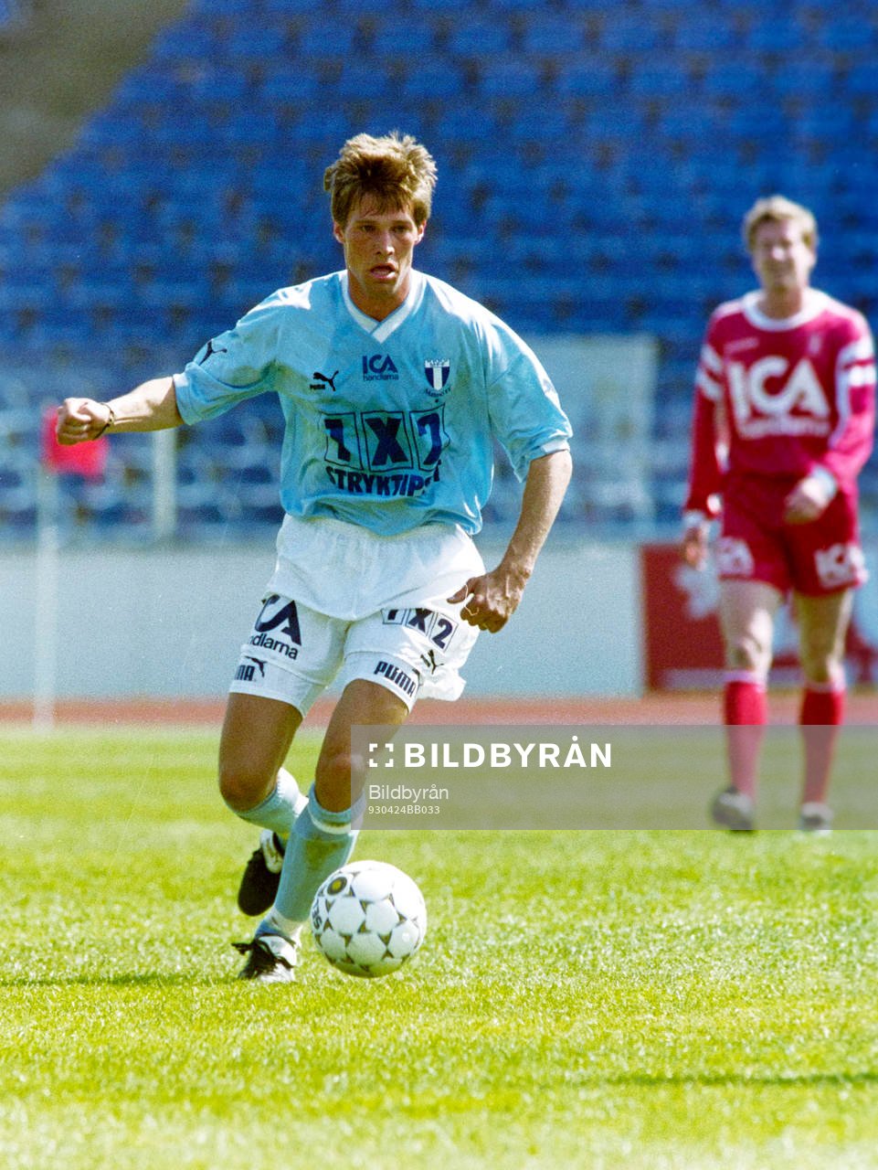 Jens Fjellström, Malmö med bollen