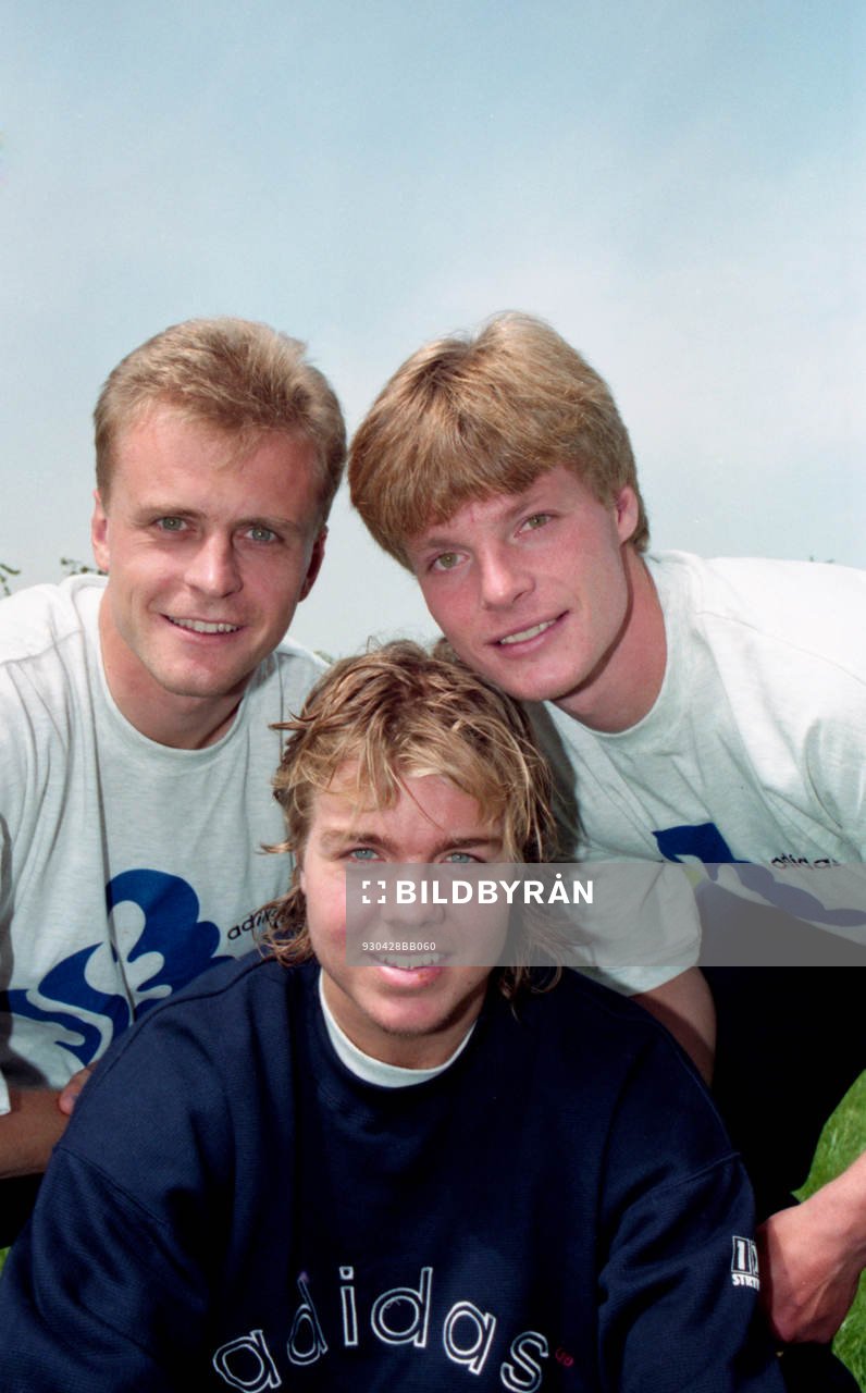 Jonas Thern, Tomas Brolin och Stefan Schwarz