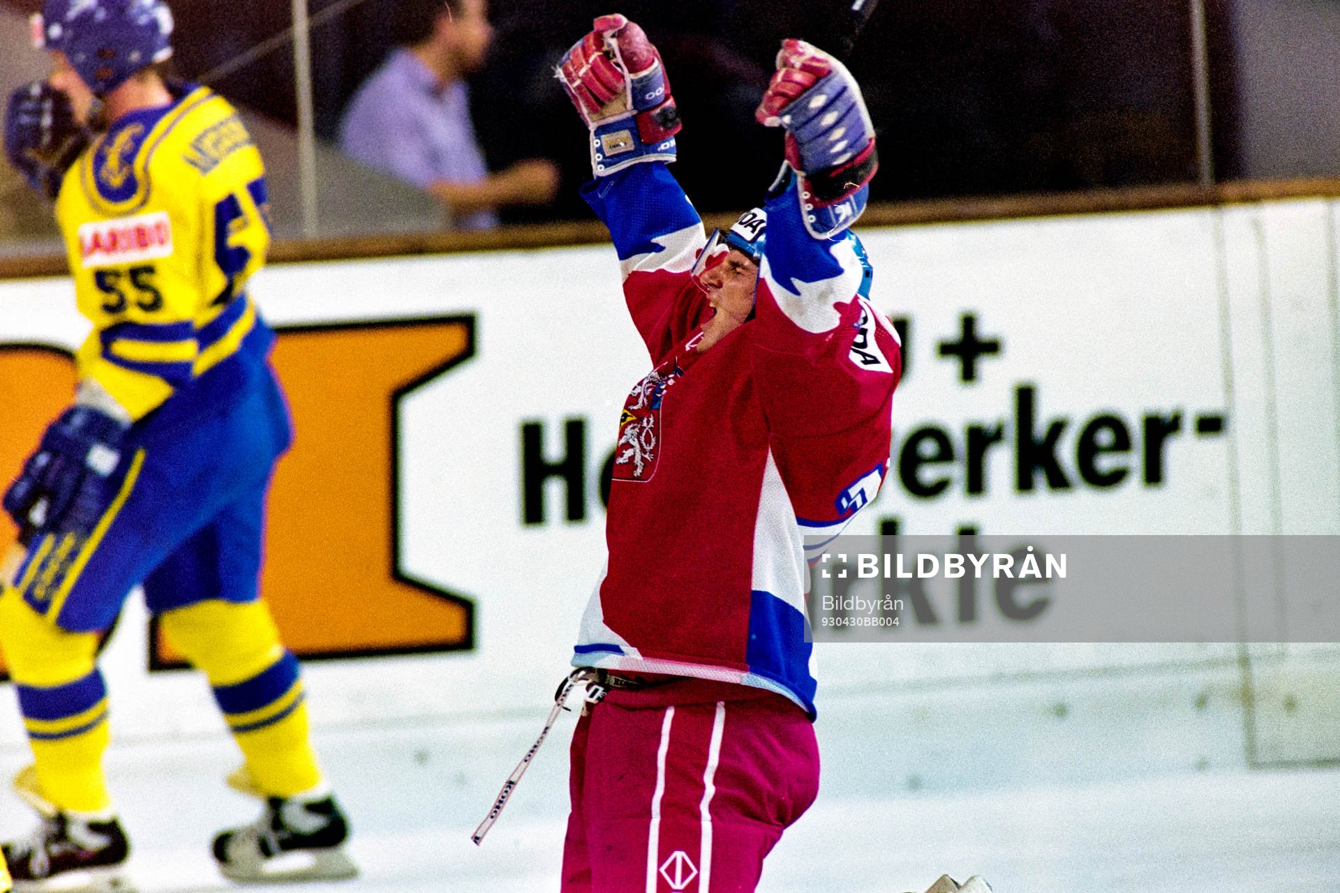 Ishockey, VM, Semifinal, Sverige - Tjeckien, 4-3