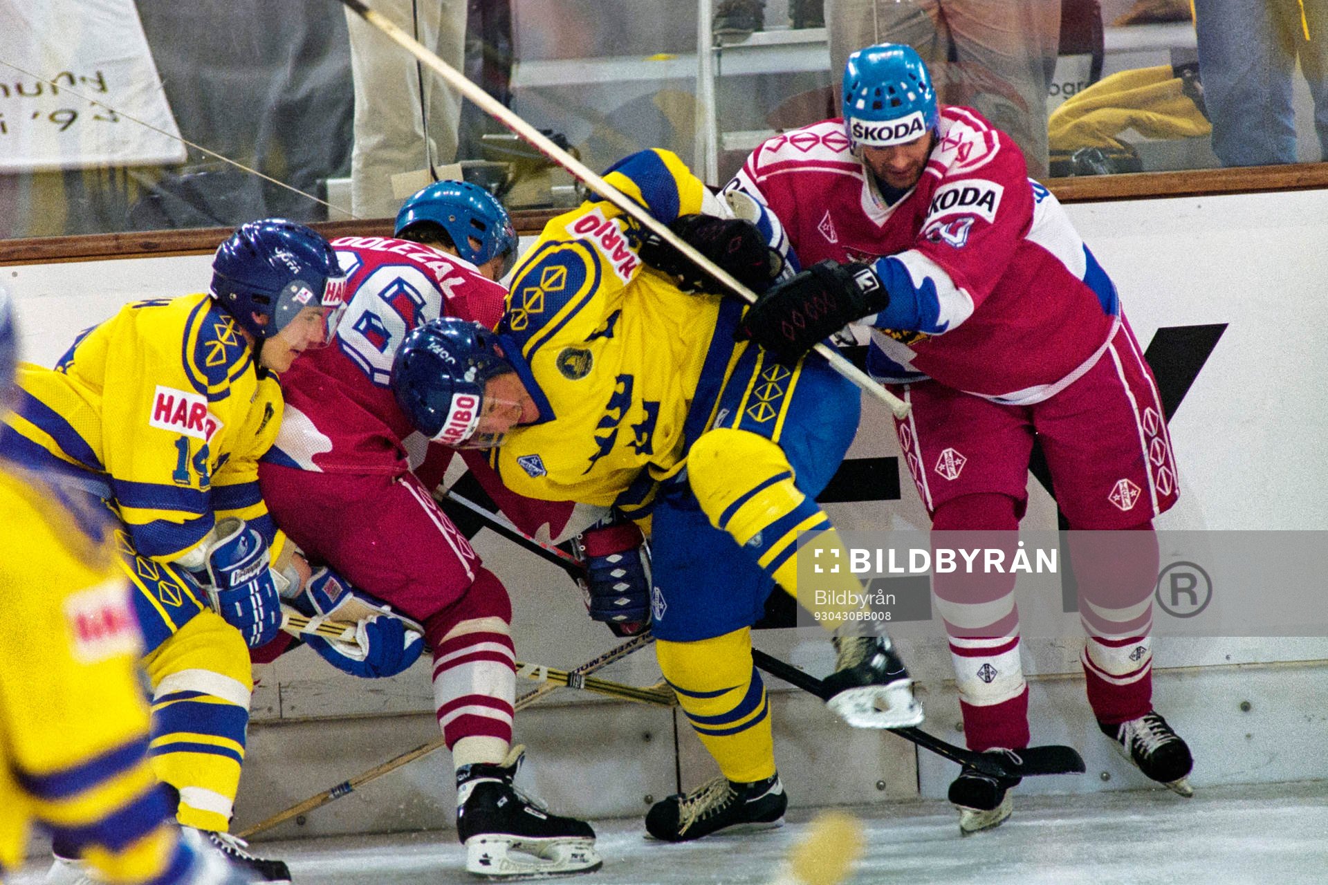 Ishockey, VM, Semifinal, Sverige - Tjeckien, 4-3