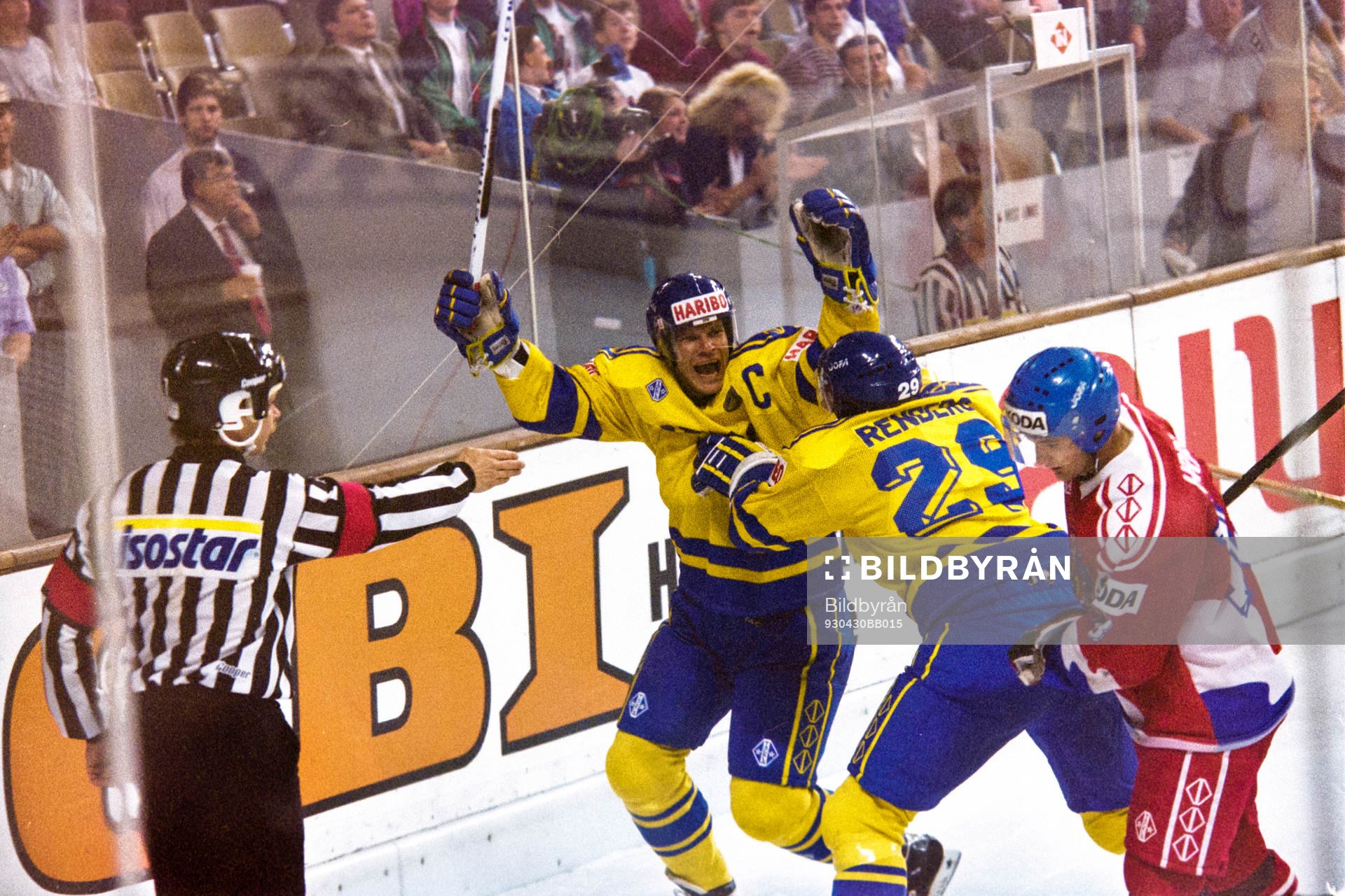 Ishockey, VM, Semifinal, Sverige - Tjeckien, 4-3