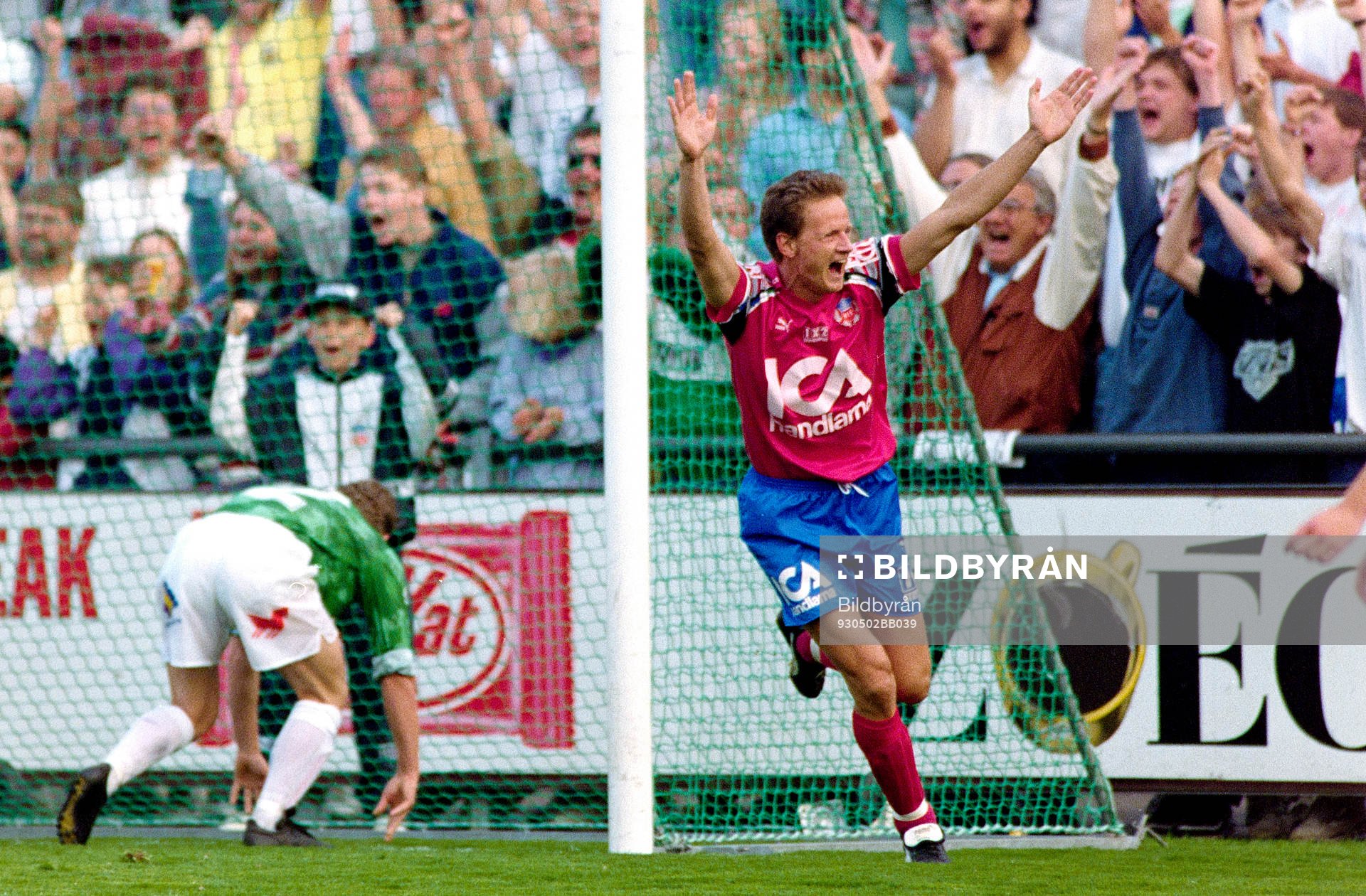 Mikael Ragvald, Helsingborg, jublar