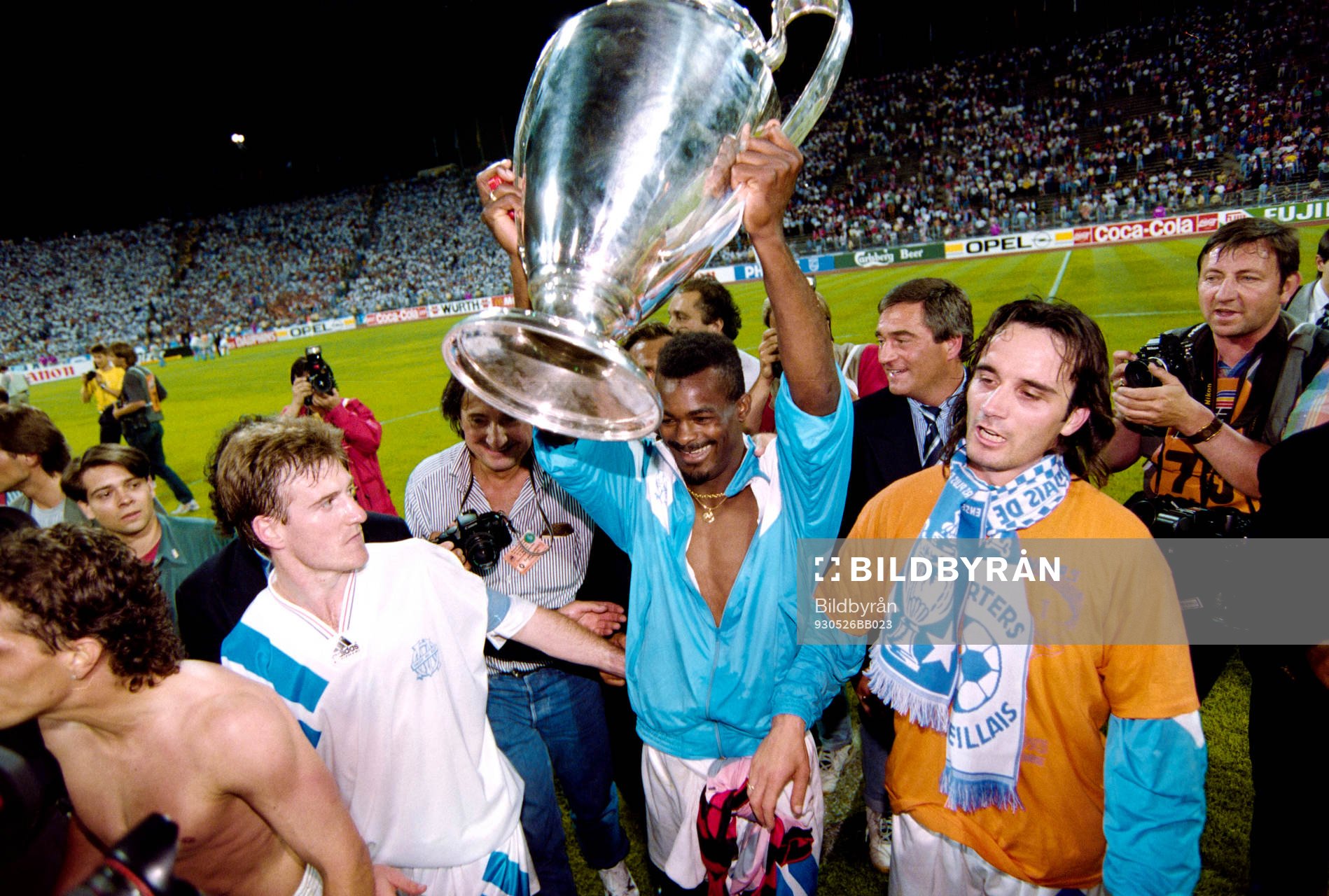 Fotboll, Champions League, Final, Olympique Marseille -