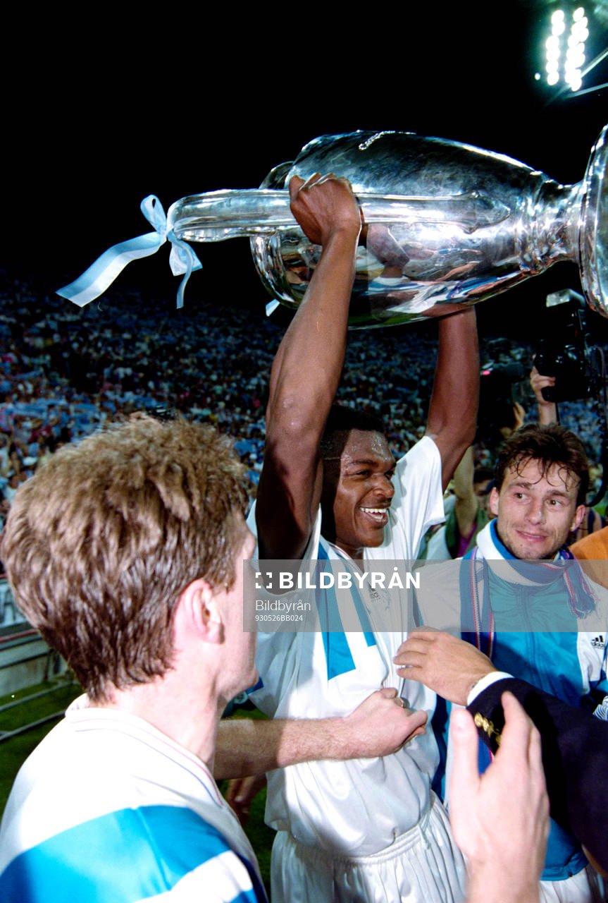Fotboll, Champions League, Final, Olympique Marseille -