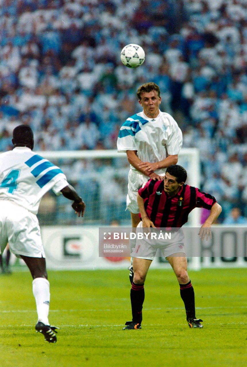 Fotboll, Champions League, Final, Olympique Marseille -