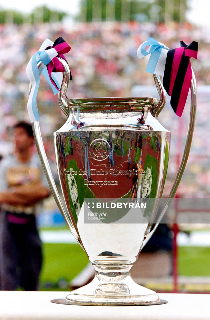 Fotboll, Champions League, Final, Olympique Marseille -